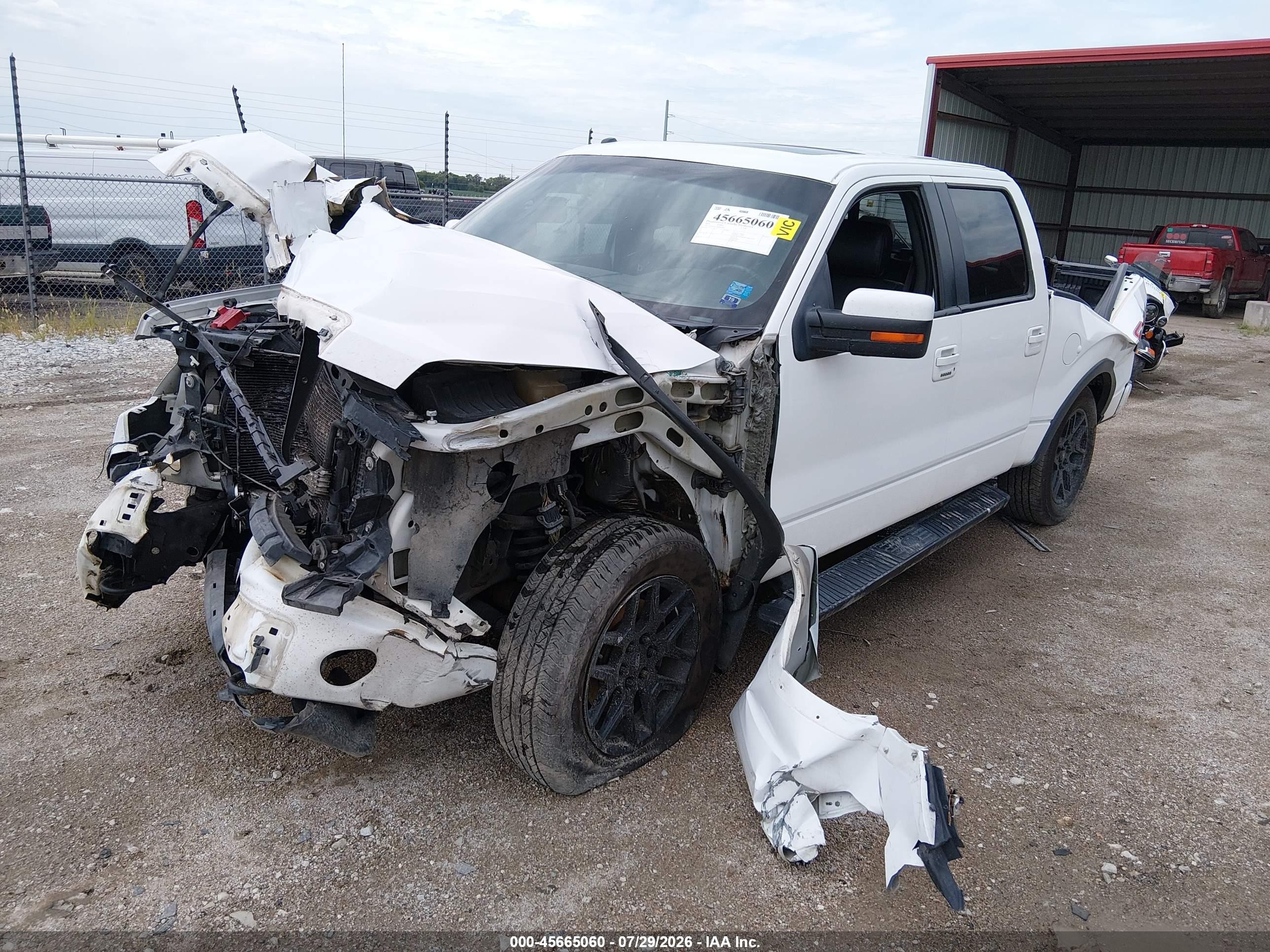 2014 Ford F-150 Fx4 White vin: 1FTFW1EF3EKE32041