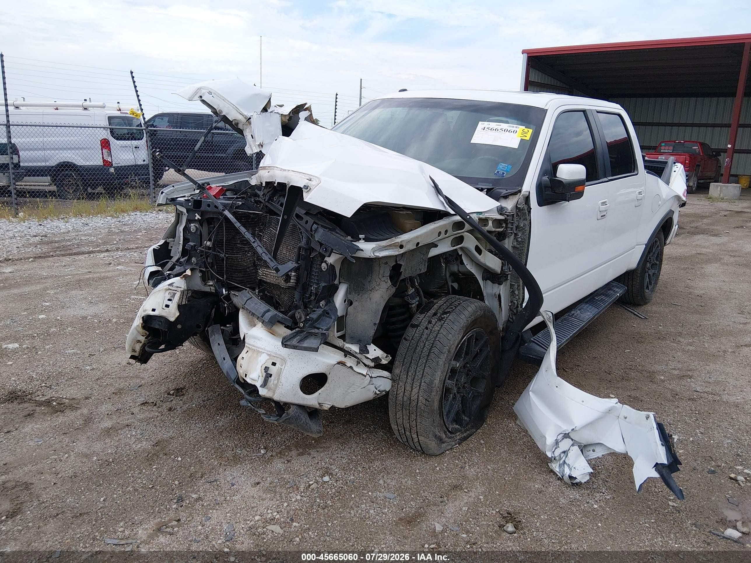 2014 Ford F-150 Fx4 White vin: 1FTFW1EF3EKE32041
