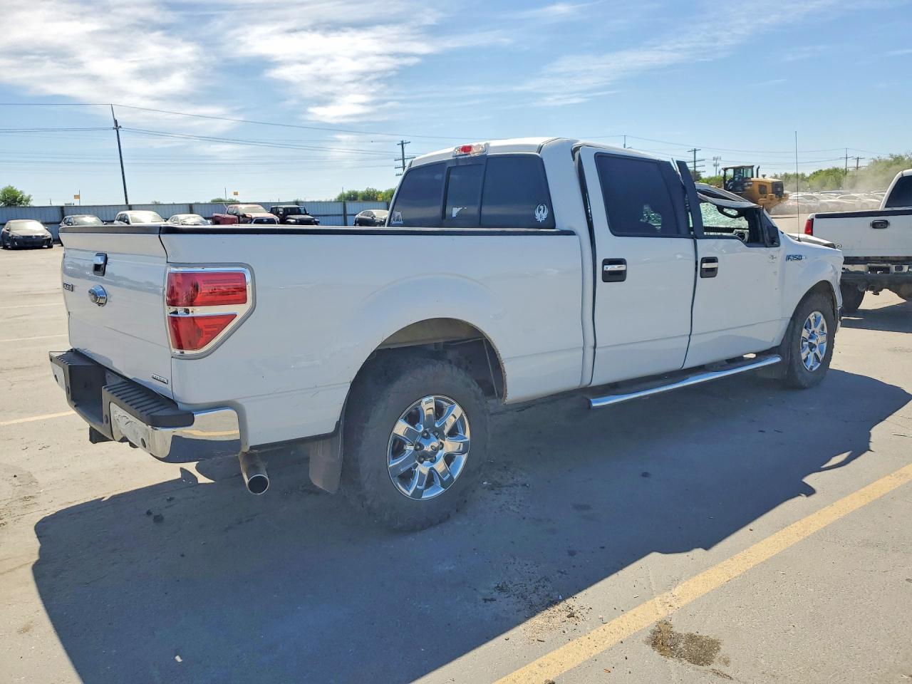 2014 Ford F150 Supercrew White vin: 1FTFW1EF3EKE83409