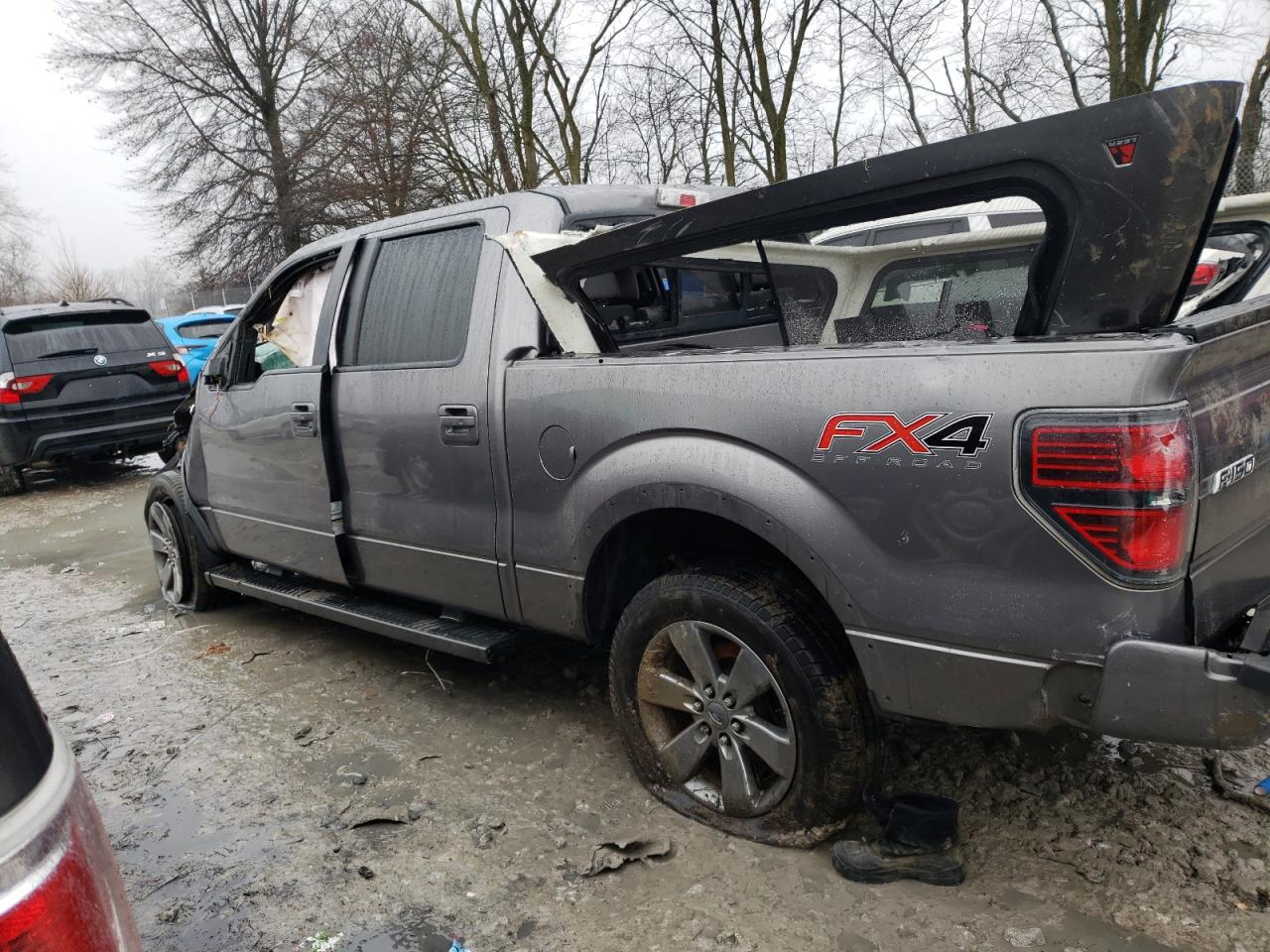 2014 Ford F150 Supercrew Charcoal vin: 1FTFW1EF3EKE96242