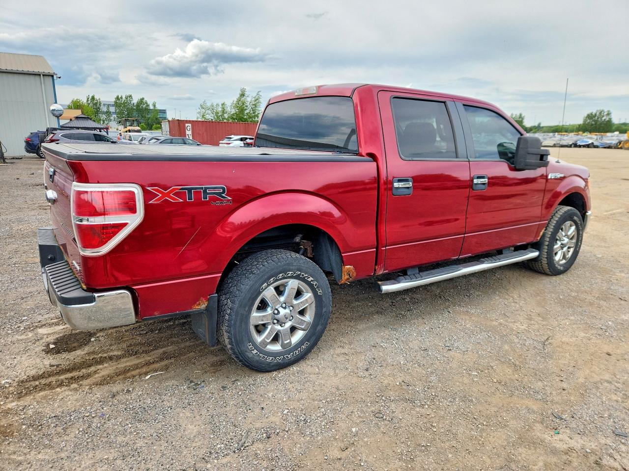 2014 Ford F150 Supercrew Red vin: 1FTFW1EF3EKF97524