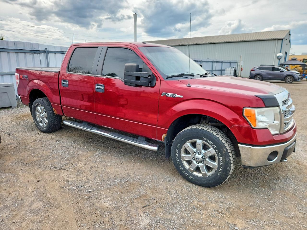 2014 Ford F150 Supercrew Red vin: 1FTFW1EF3EKF97524