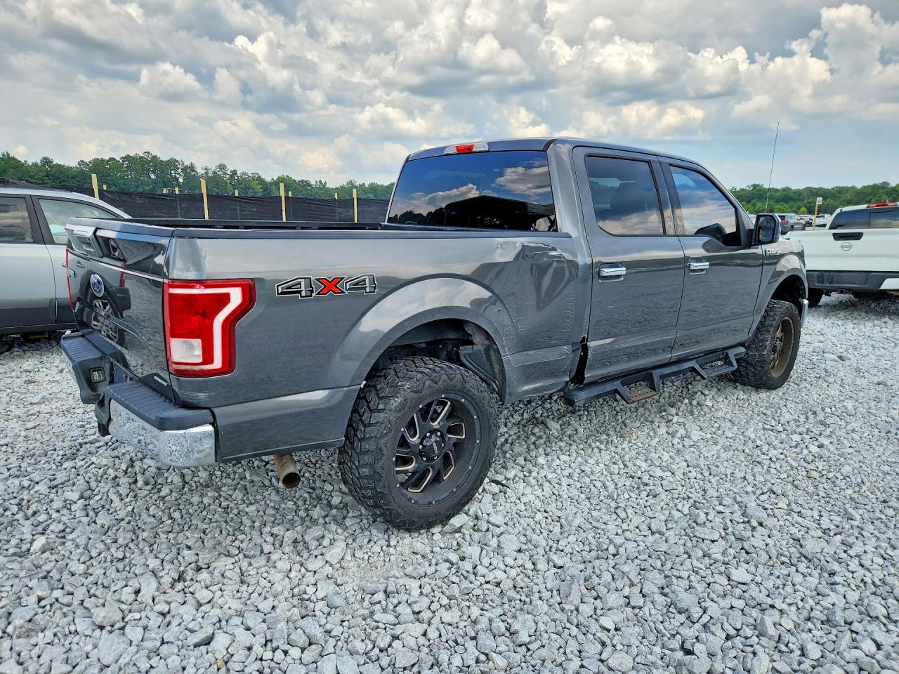 2015 Ford F150 Supercrew Серый vin: 1FTFW1EF3FFA07039