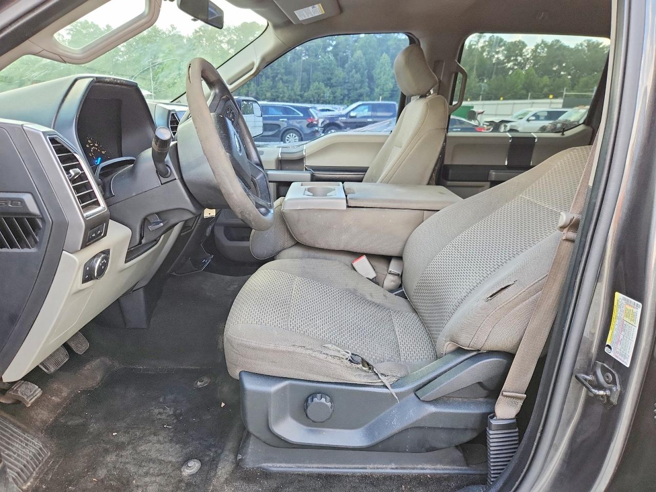 2015 Ford F150 Supercrew Серый vin: 1FTFW1EF3FFA07039