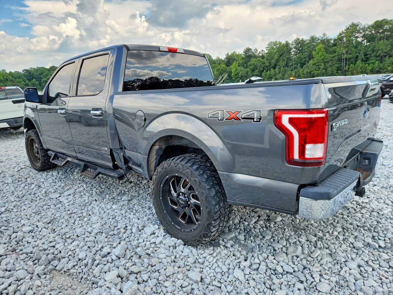 2015 Ford F150 Supercrew Серый vin: 1FTFW1EF3FFA07039