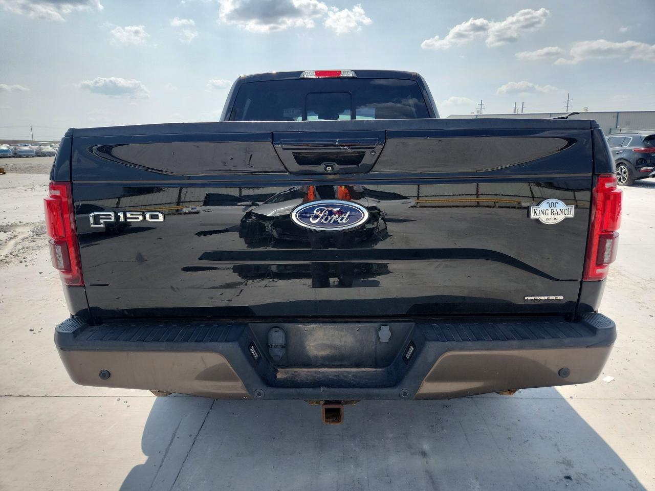2015 Ford F150 Supercrew Black vin: 1FTFW1EF3FFA77088