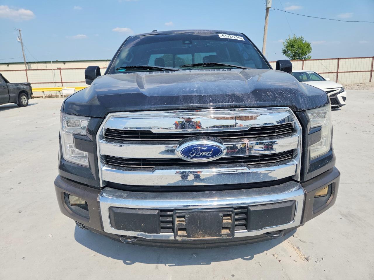 2015 Ford F150 Supercrew Black vin: 1FTFW1EF3FFA77088