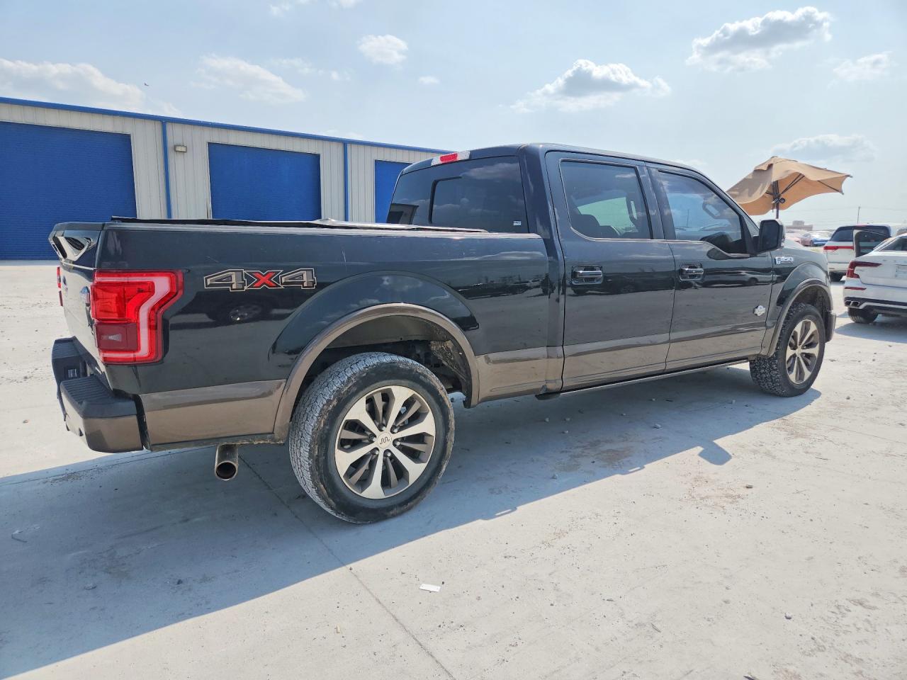 2015 Ford F150 Supercrew Black vin: 1FTFW1EF3FFA77088