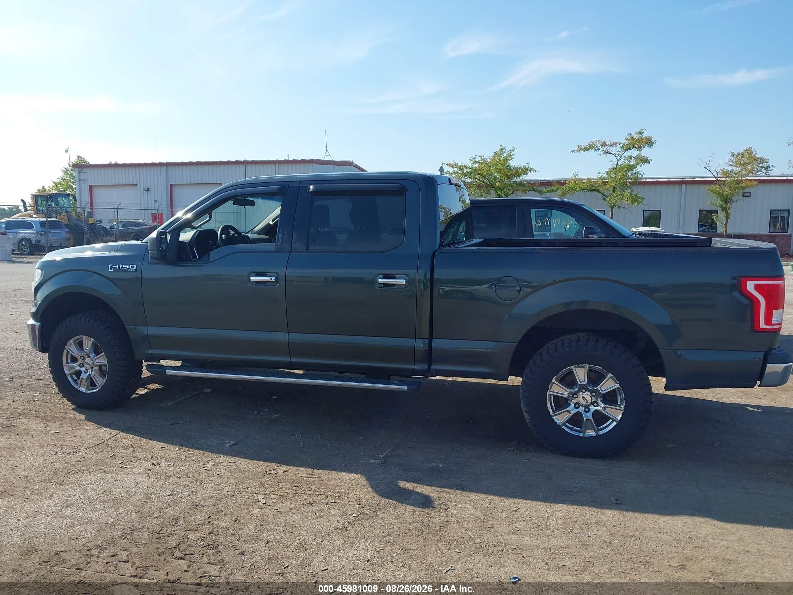 2015 Ford F-150 Xlt Gray vin: 1FTFW1EF3FFB49603