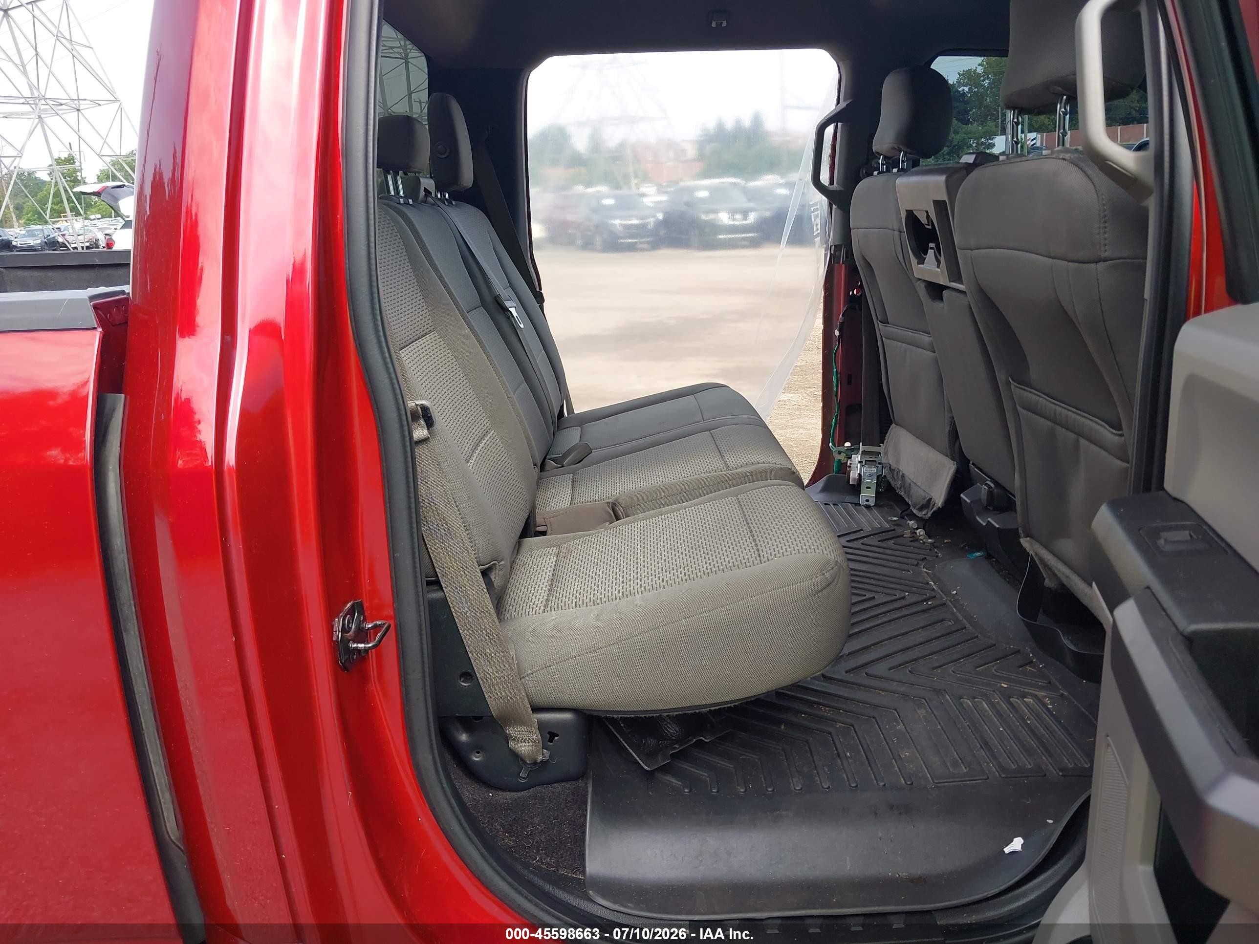 2015 Ford F-150 King Ranch/lariat/platinum/xl/xlt Red vin: 1FTFW1EF3FFC00999