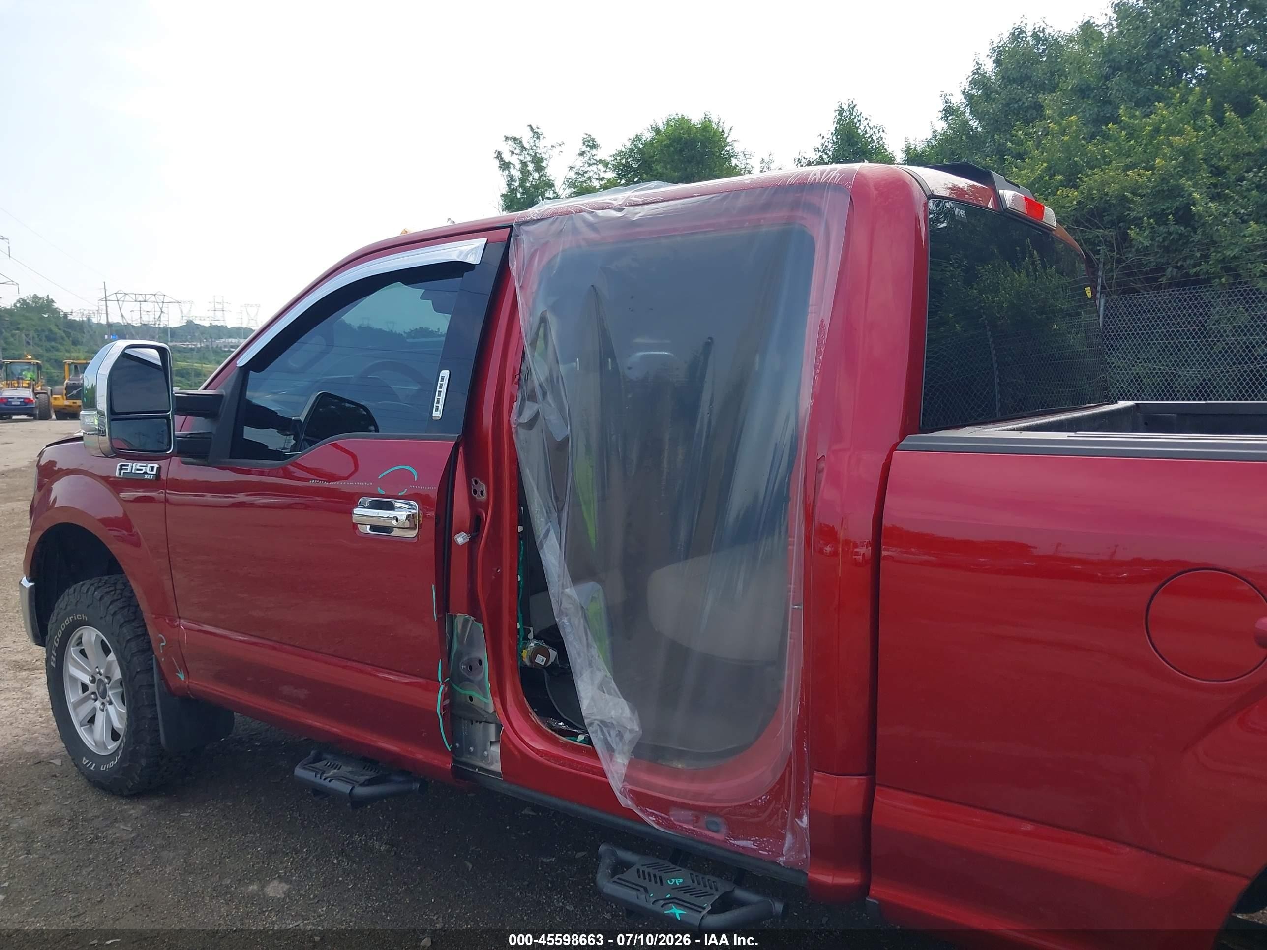 2015 Ford F-150 King Ranch/lariat/platinum/xl/xlt Red vin: 1FTFW1EF3FFC00999