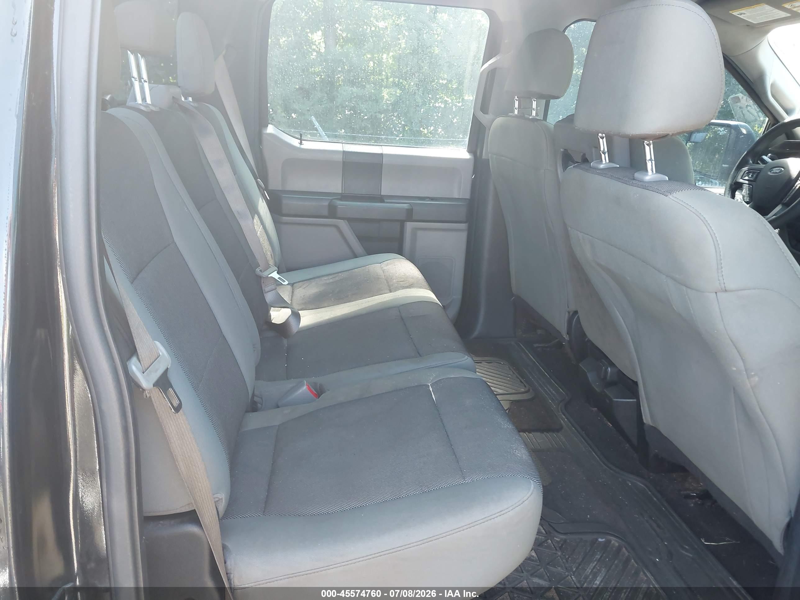 2015 Ford F-150 Xl Black vin: 1FTFW1EF3FKD73977