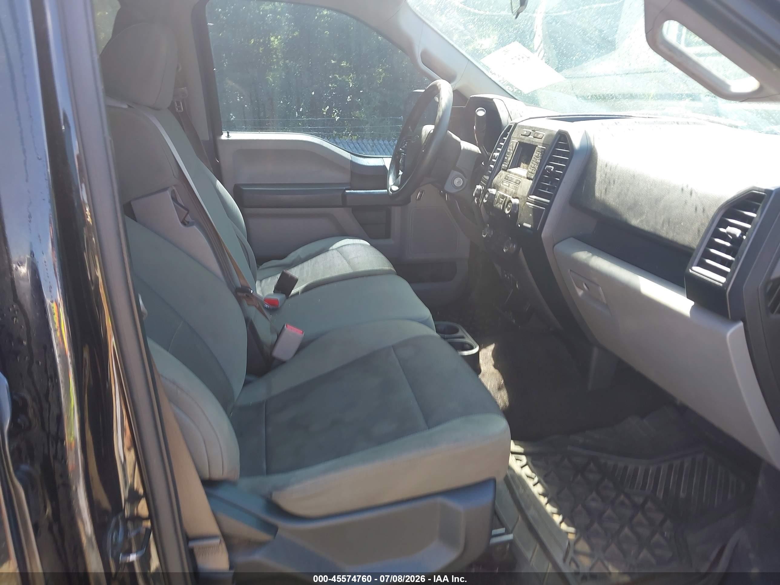 2015 Ford F-150 Xl Black vin: 1FTFW1EF3FKD73977