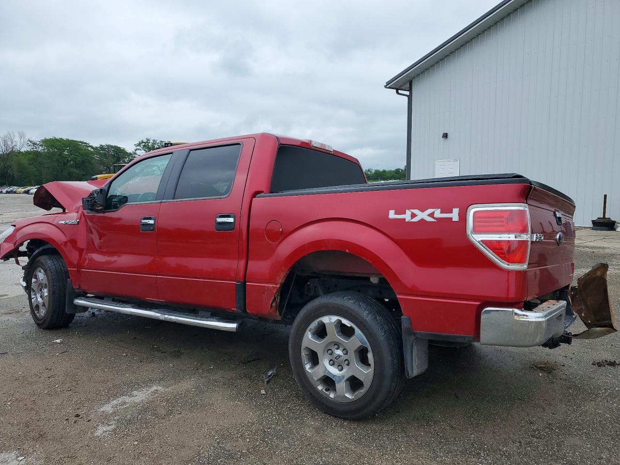 2011 Ford F150 Supercrew Красный vin: 1FTFW1EF4BFA07206