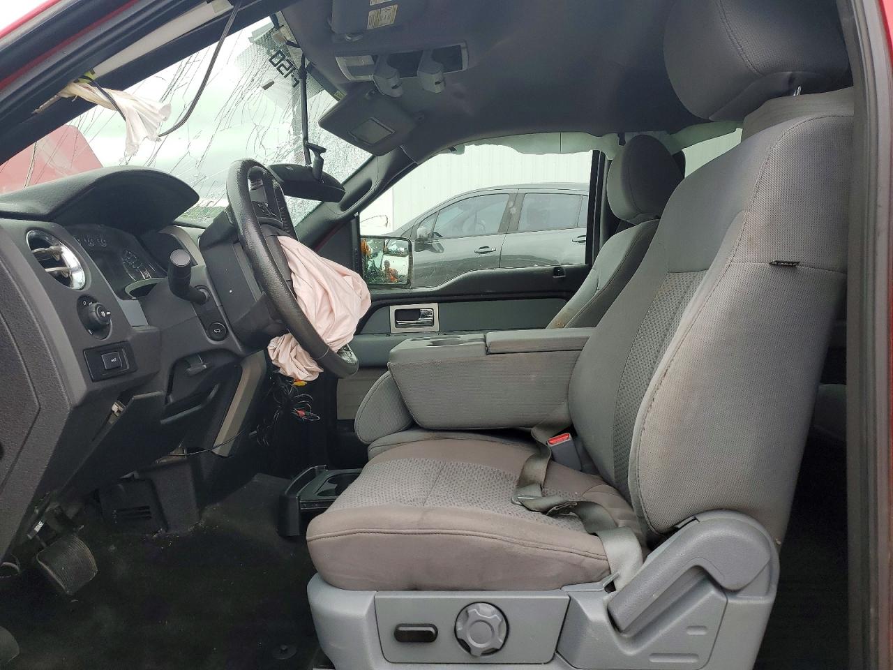 2011 Ford F150 Supercrew Красный vin: 1FTFW1EF4BFA07206