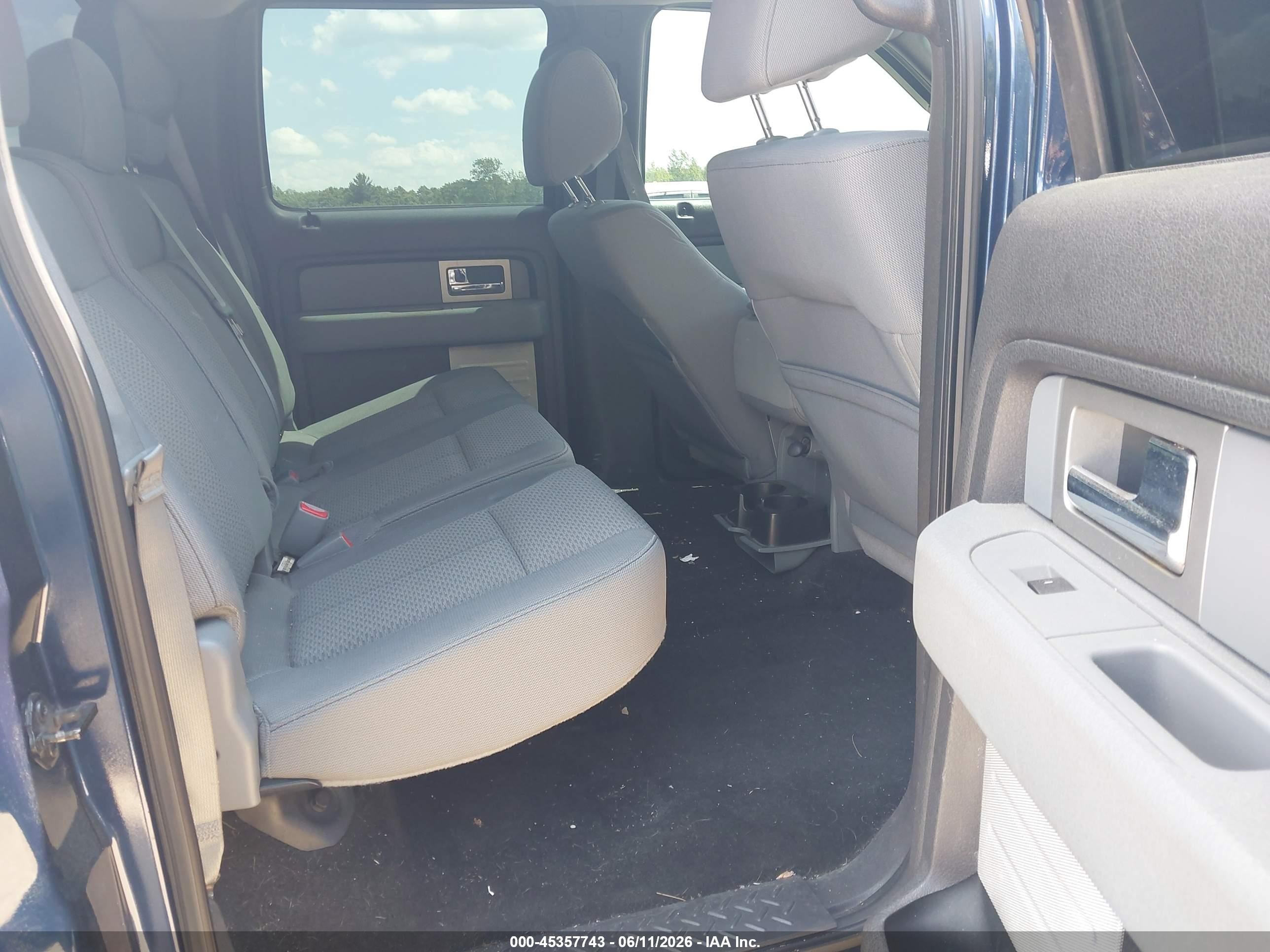 2011 Ford F-150 Xlt Dark Blue vin: 1FTFW1EF4BFA11062