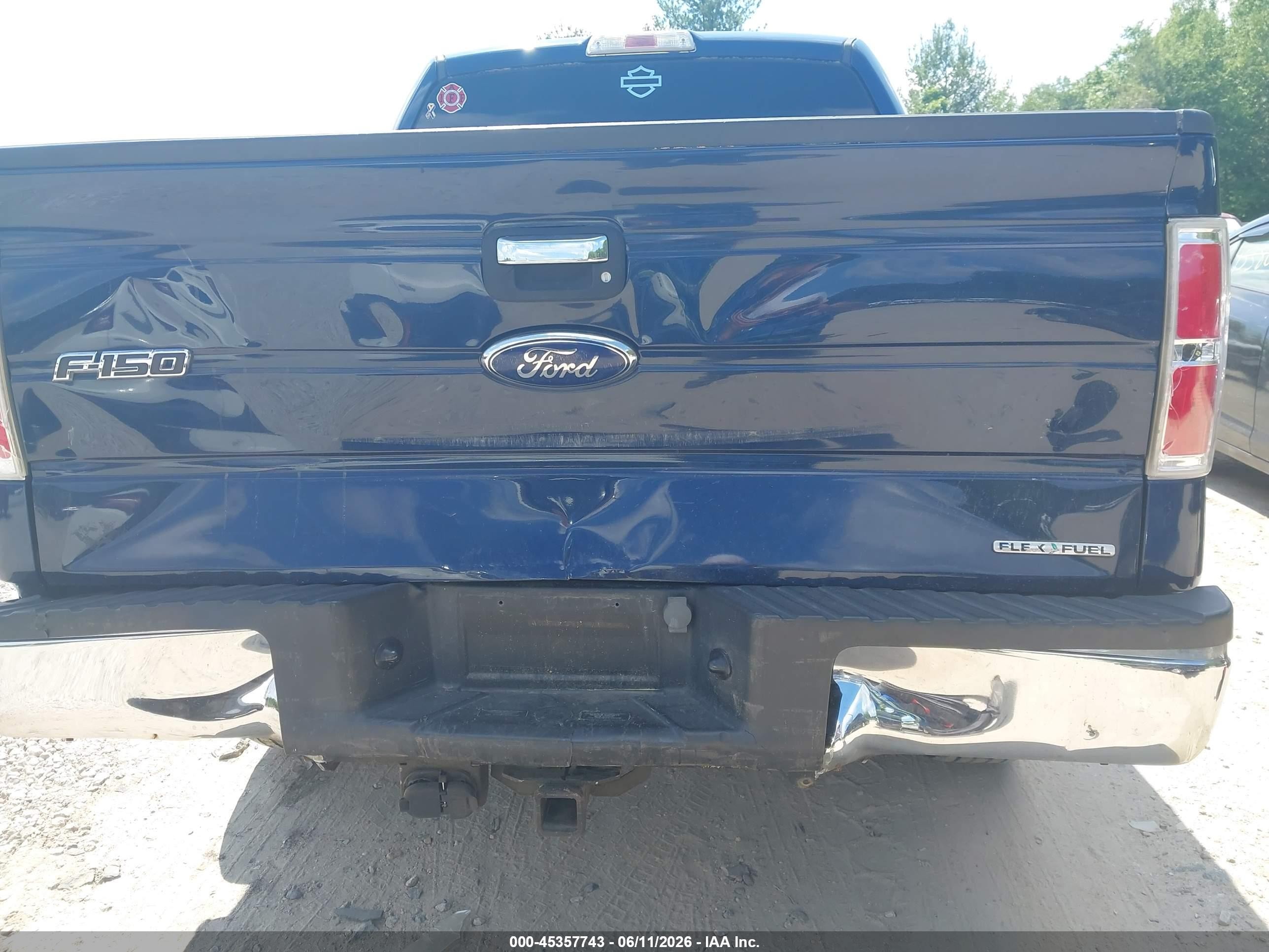 2011 Ford F-150 Xlt Dark Blue vin: 1FTFW1EF4BFA11062