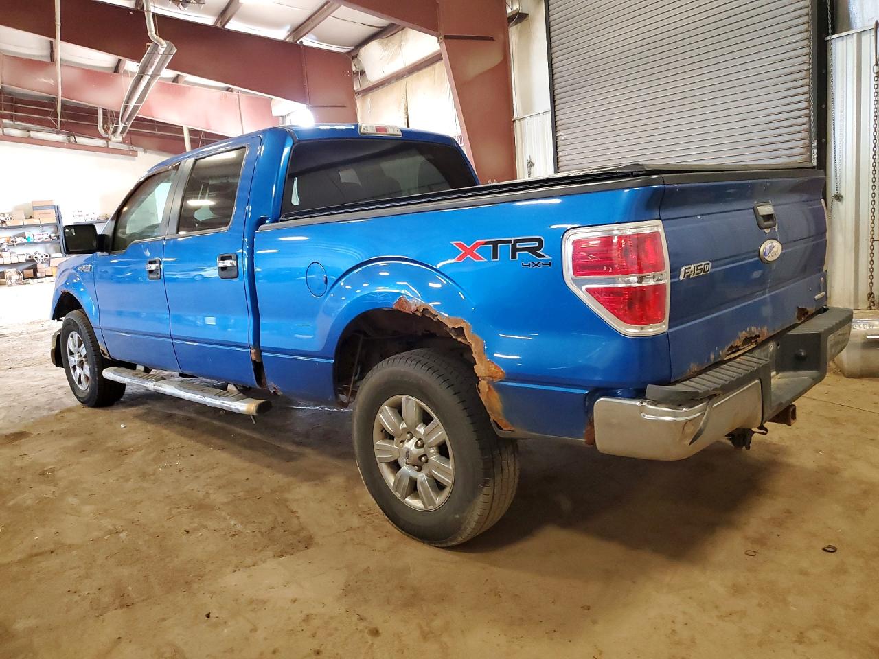 2011 Ford F150 Supercrew Синий vin: 1FTFW1EF4BFA22904