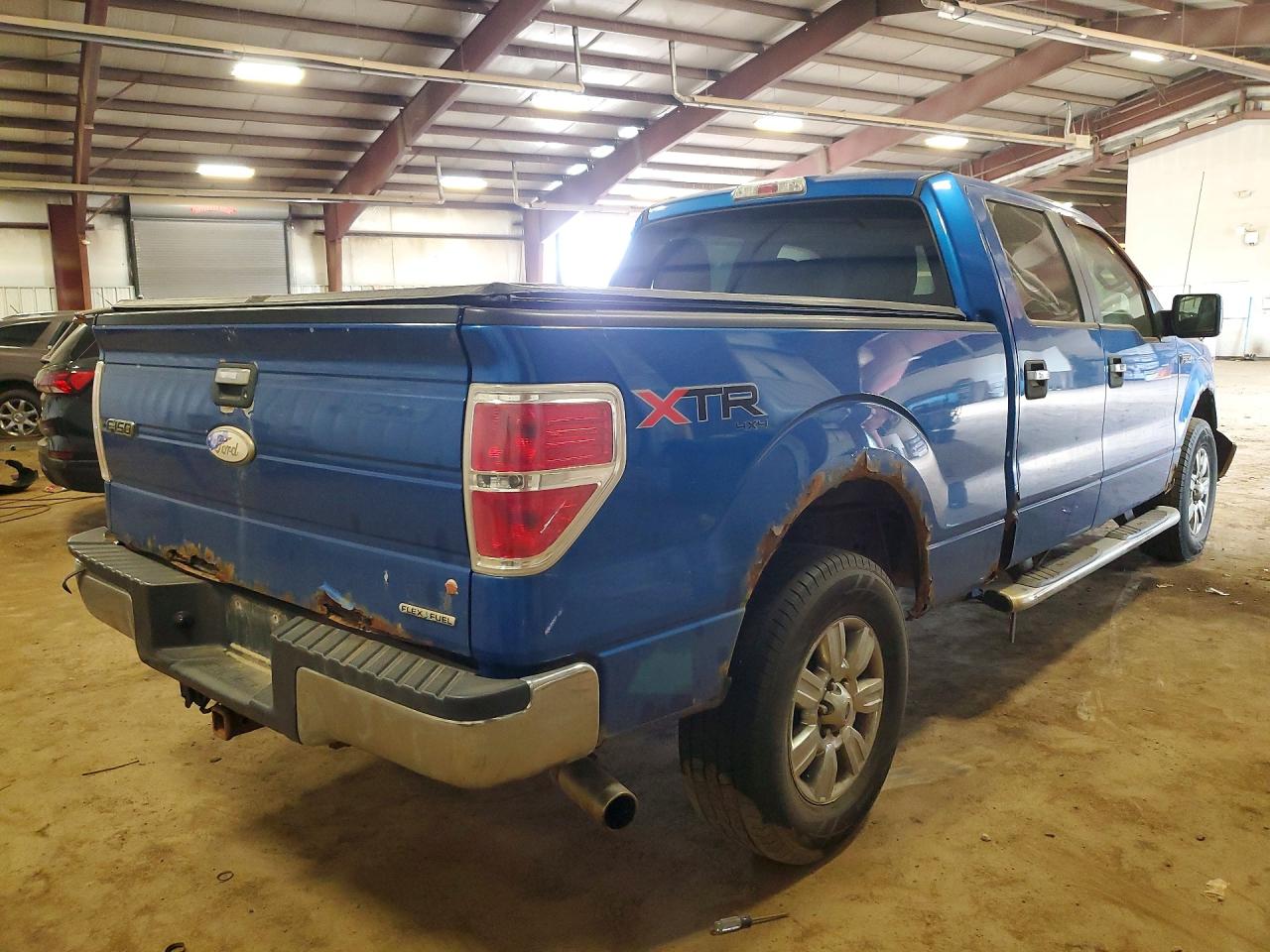 2011 Ford F150 Supercrew Синий vin: 1FTFW1EF4BFA22904