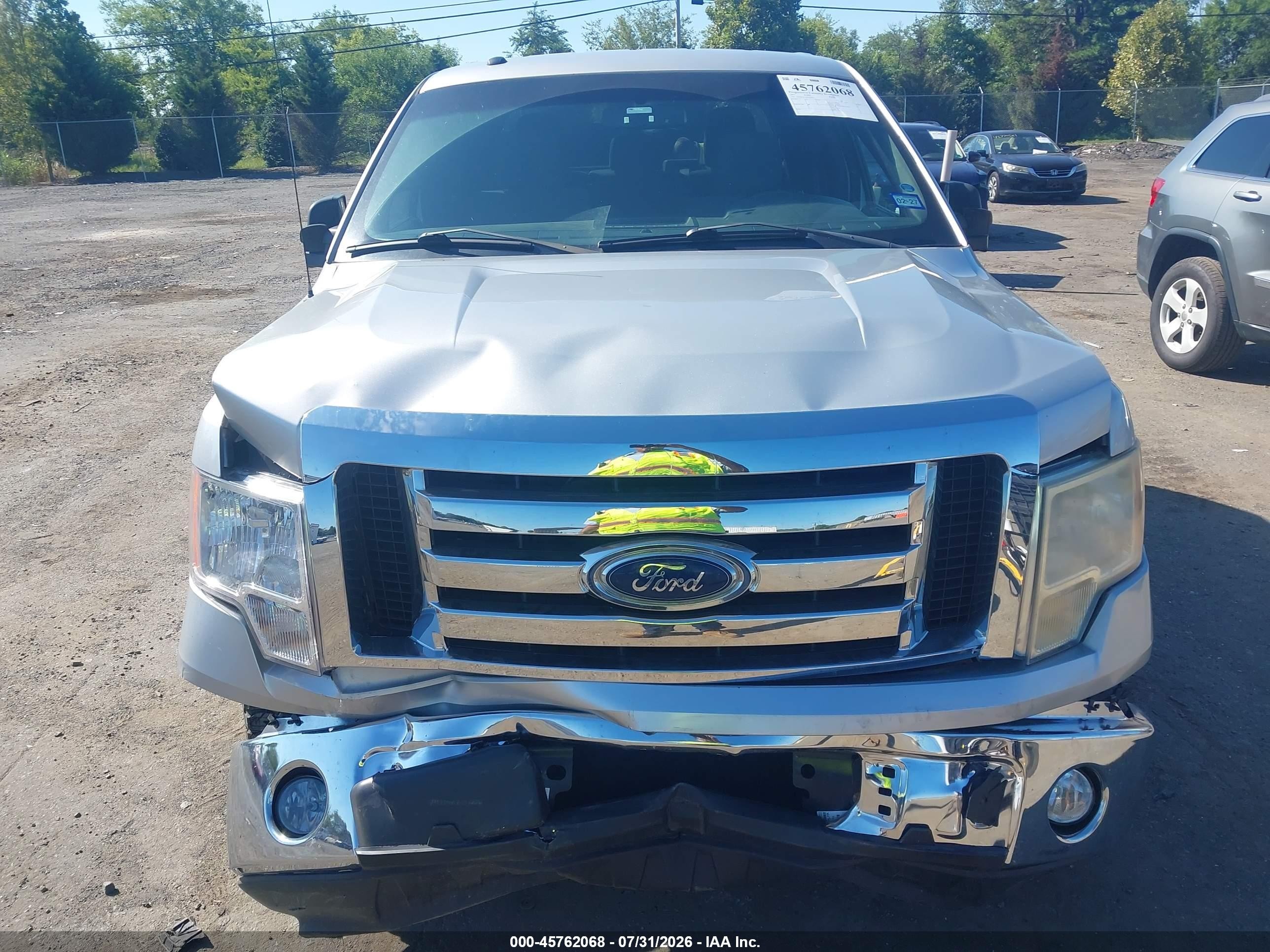 2011 Ford F-150 Xlt Gray vin: 1FTFW1EF4BFA25933