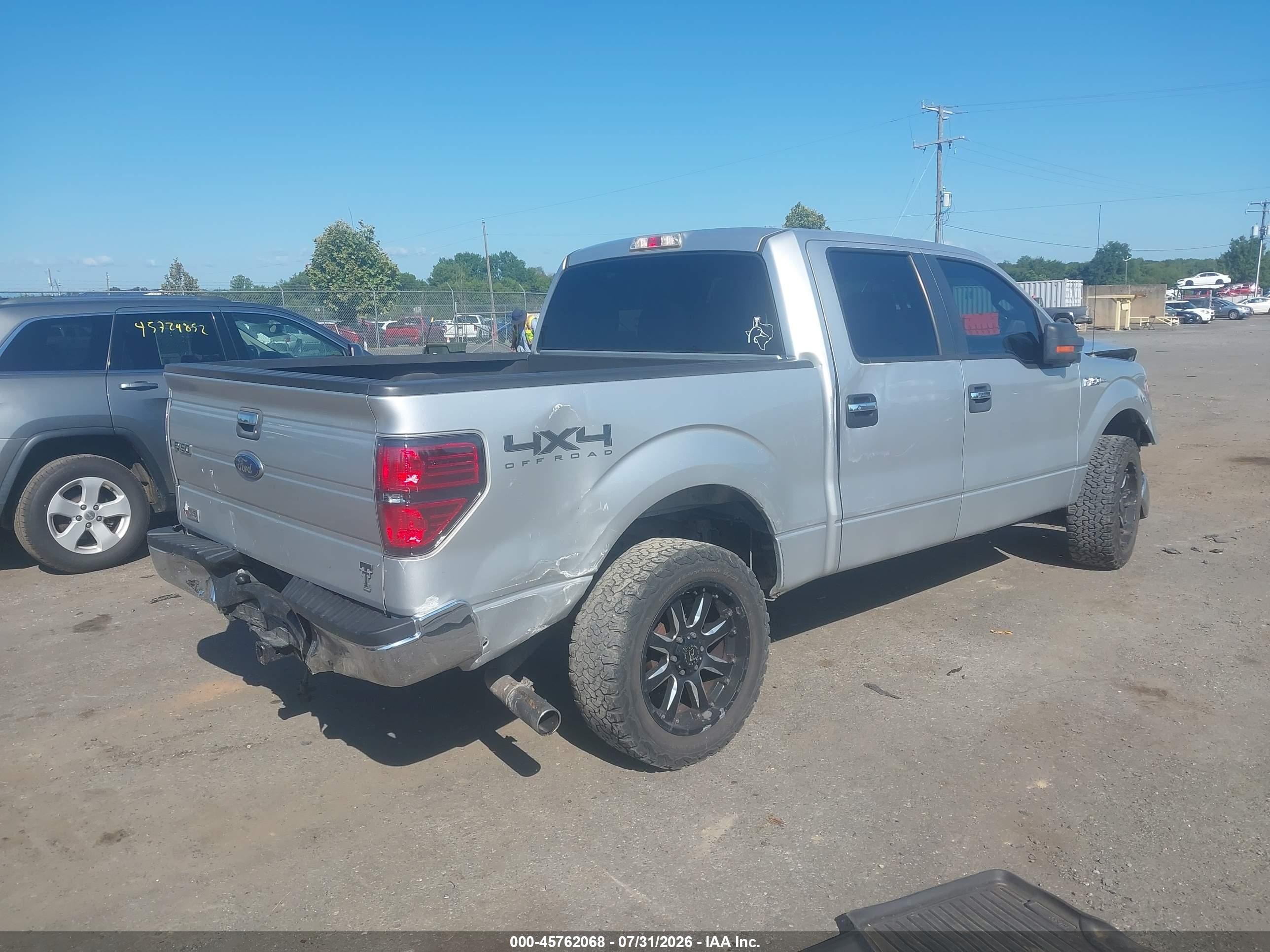 2011 Ford F-150 Xlt Gray vin: 1FTFW1EF4BFA25933