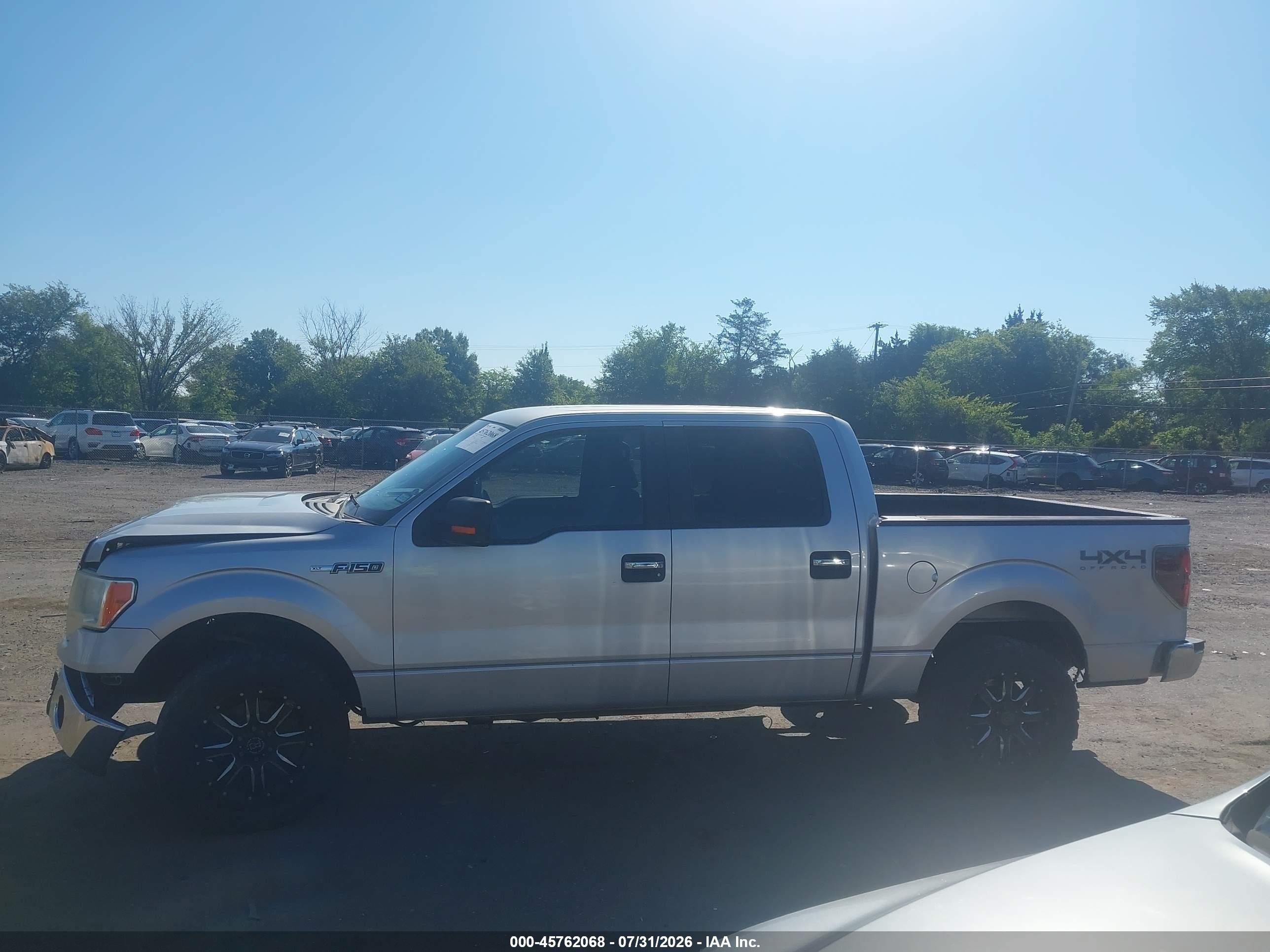 2011 Ford F-150 Xlt Gray vin: 1FTFW1EF4BFA25933