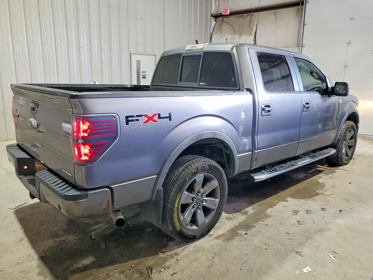 2011 Ford F150 Supercrew Gray vin: 1FTFW1EF4BFA70967