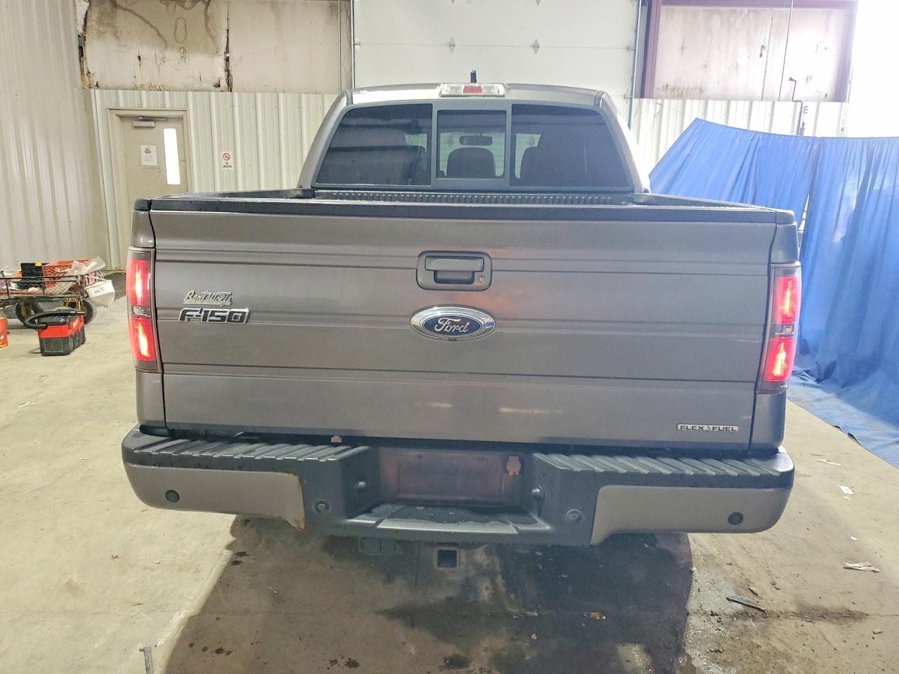 2011 Ford F150 Supercrew Gray vin: 1FTFW1EF4BFA70967