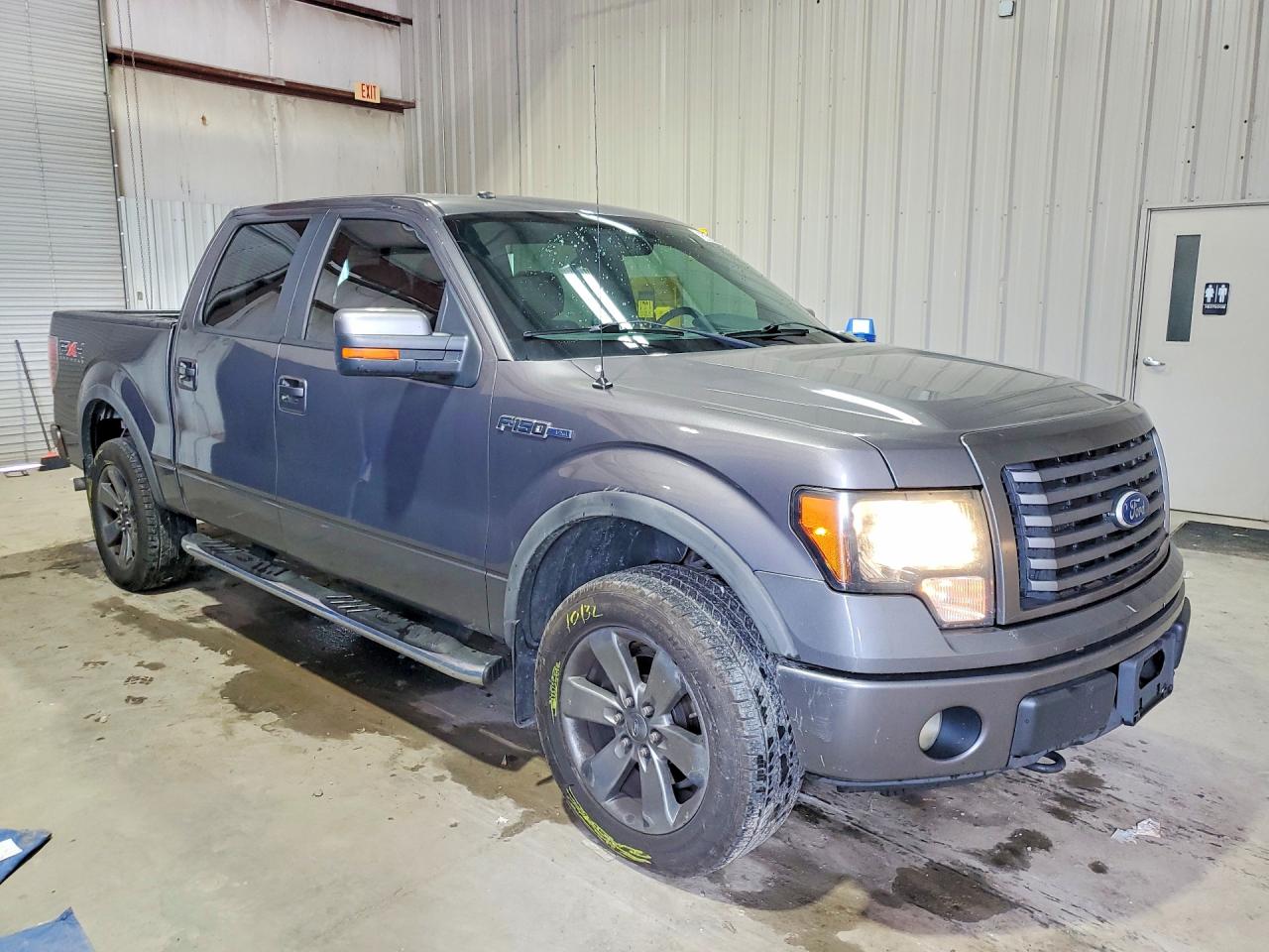 2011 Ford F150 Supercrew Gray vin: 1FTFW1EF4BFA70967