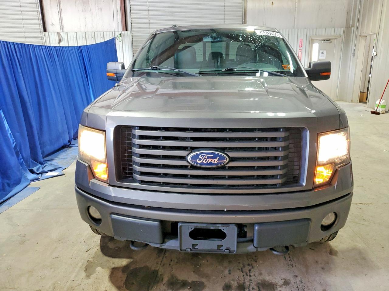 2011 Ford F150 Supercrew Gray vin: 1FTFW1EF4BFA70967