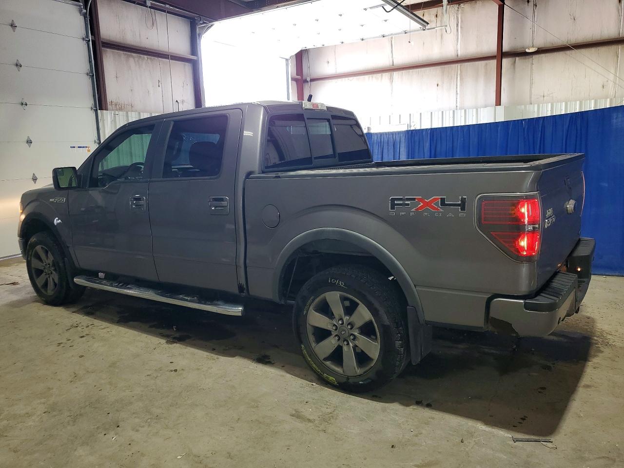 2011 Ford F150 Supercrew Gray vin: 1FTFW1EF4BFA70967