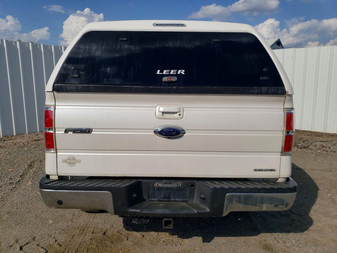 2011 Ford F150 Supercrew White vin: 1FTFW1EF4BFB96651