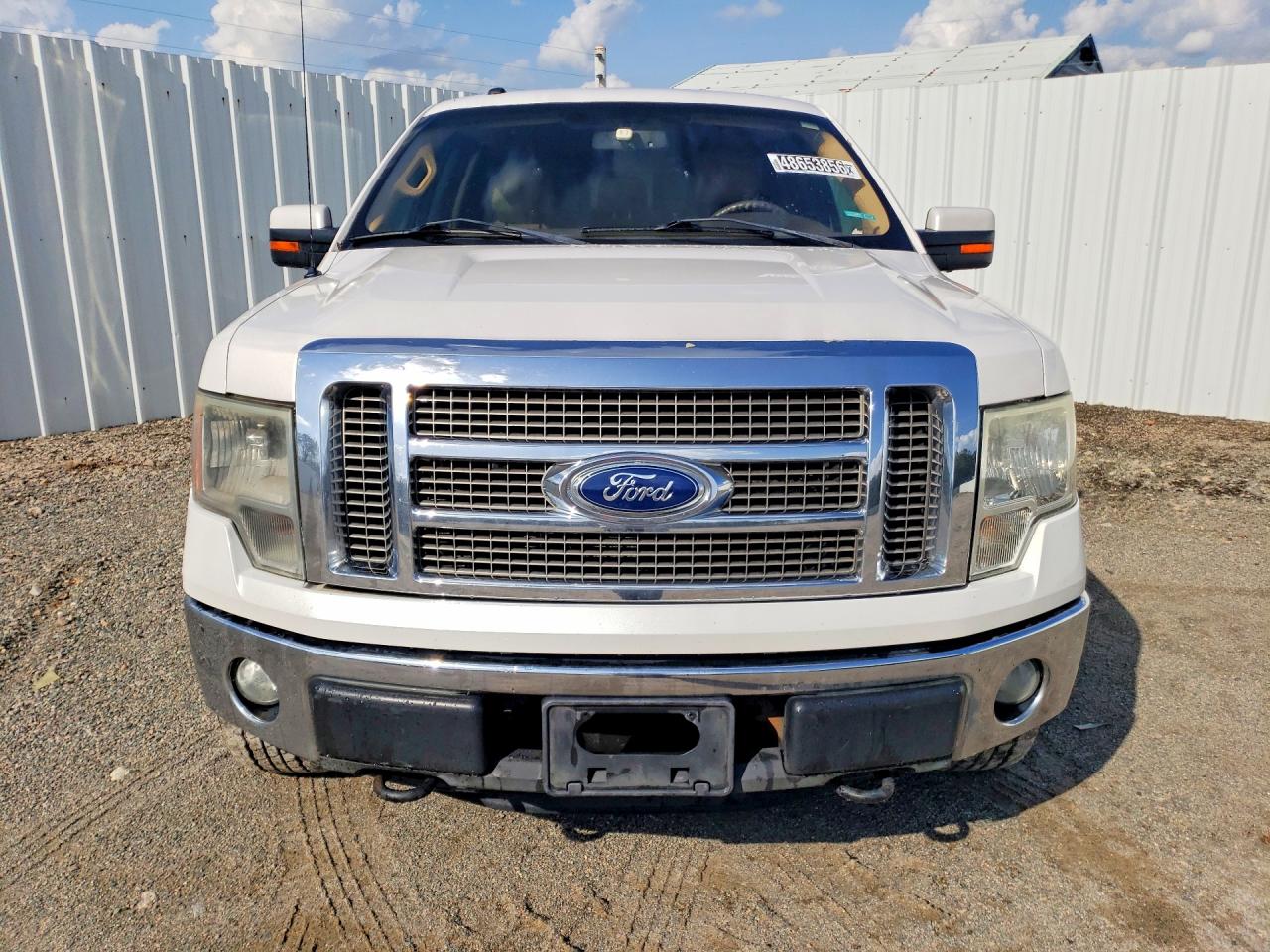 2011 Ford F150 Supercrew White vin: 1FTFW1EF4BFB96651