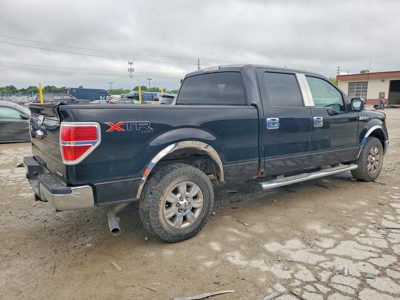 2011 Ford F150 Supercrew Black vin: 1FTFW1EF4BFC41247