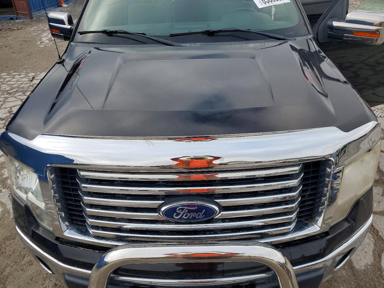 2011 Ford F150 Supercrew Black vin: 1FTFW1EF4BFC41247