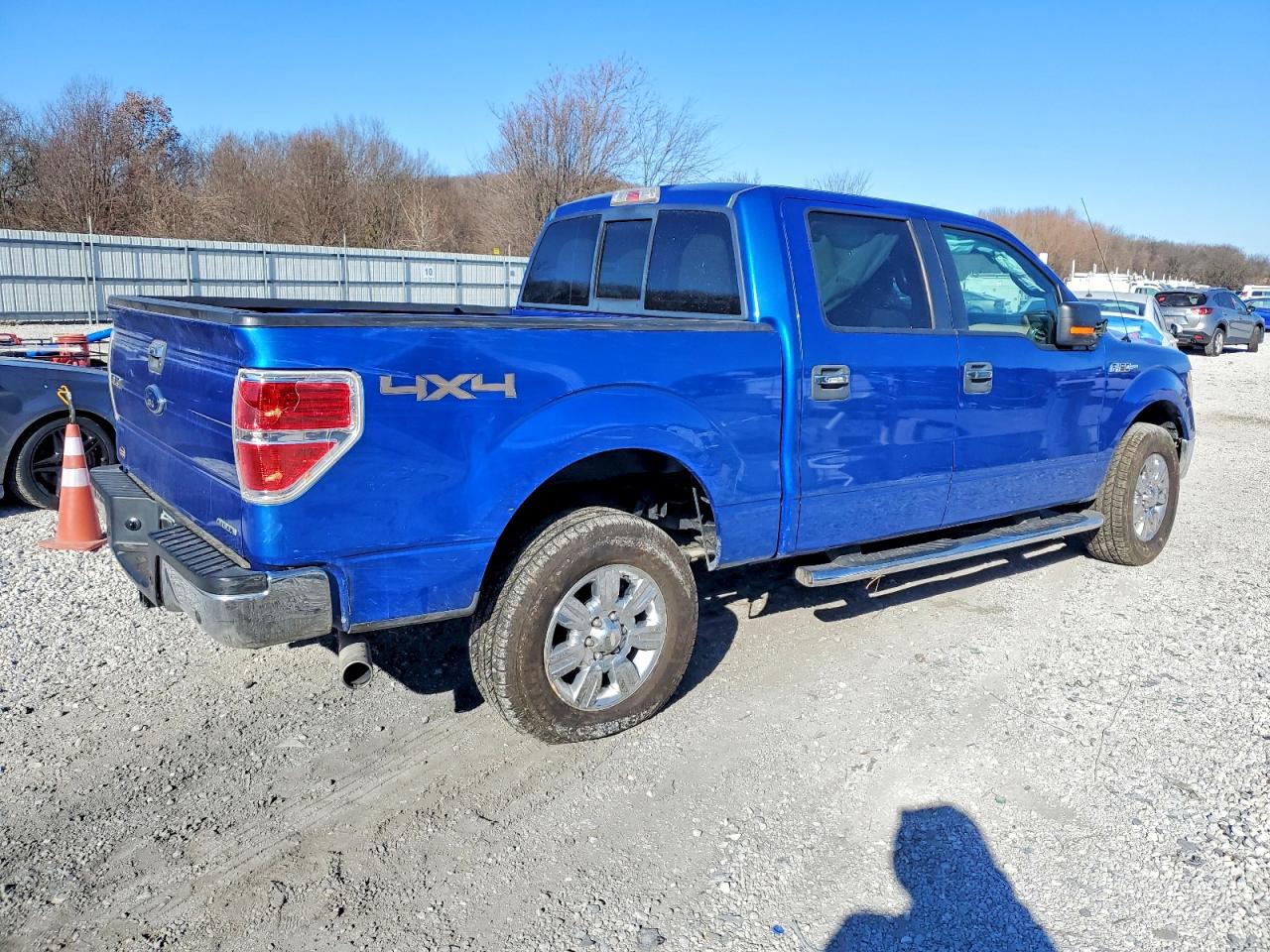 2011 Ford F150 Supercrew Blue vin: 1FTFW1EF4BFD21700