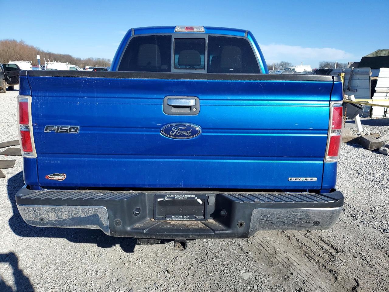 2011 Ford F150 Supercrew Blue vin: 1FTFW1EF4BFD21700