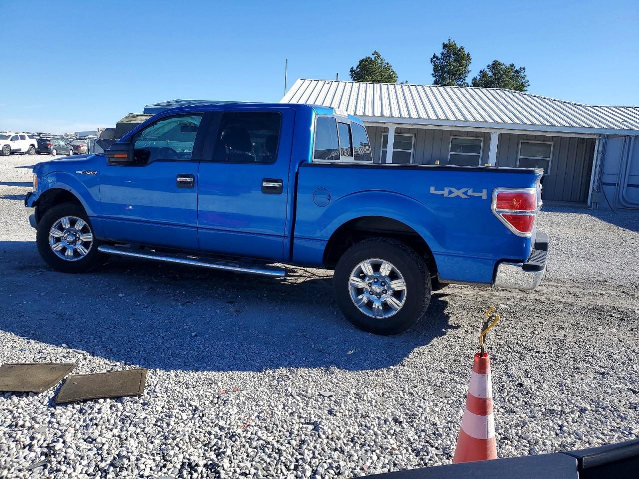 2011 Ford F150 Supercrew Blue vin: 1FTFW1EF4BFD21700
