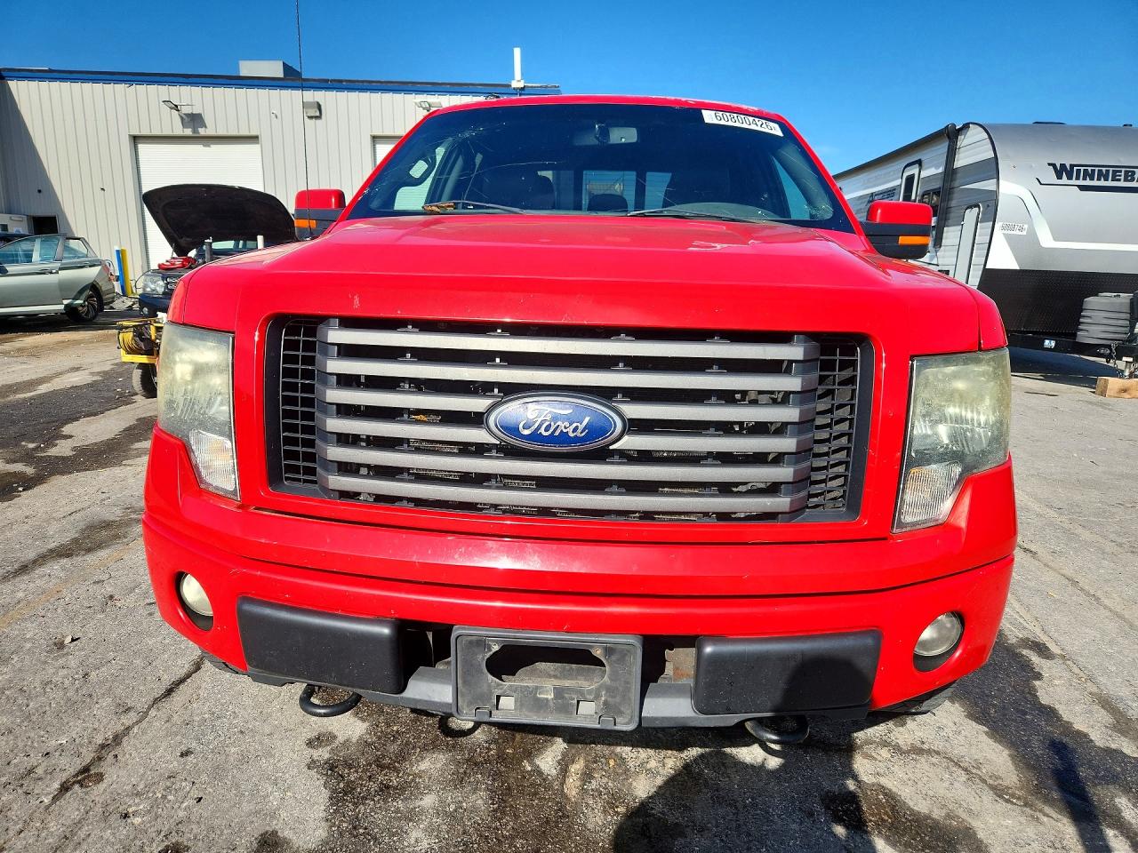 2011 Ford F150 Supercrew Red vin: 1FTFW1EF4BKD01101