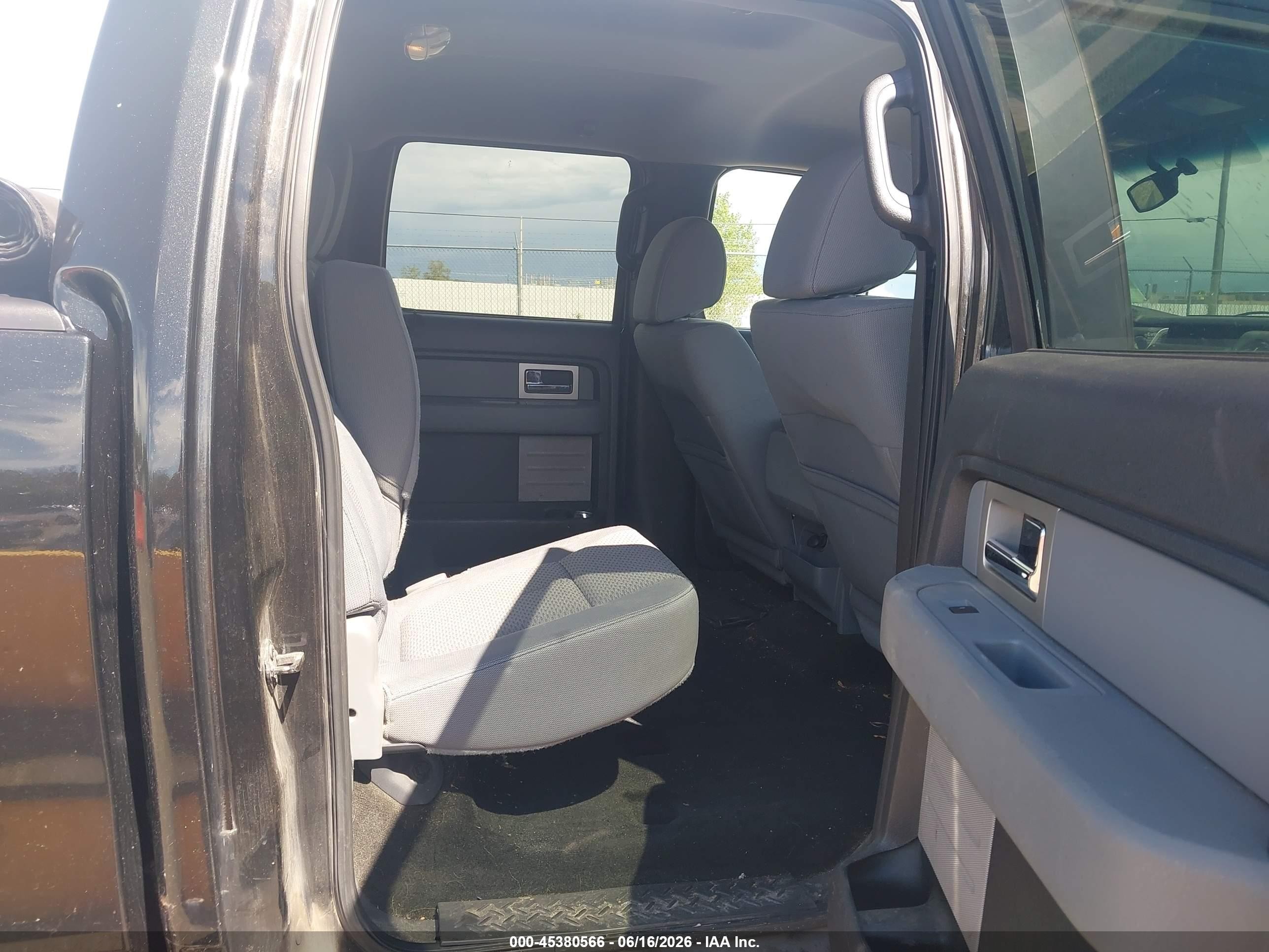 2011 Ford F-150 Xlt Black vin: 1FTFW1EF4BKD02894