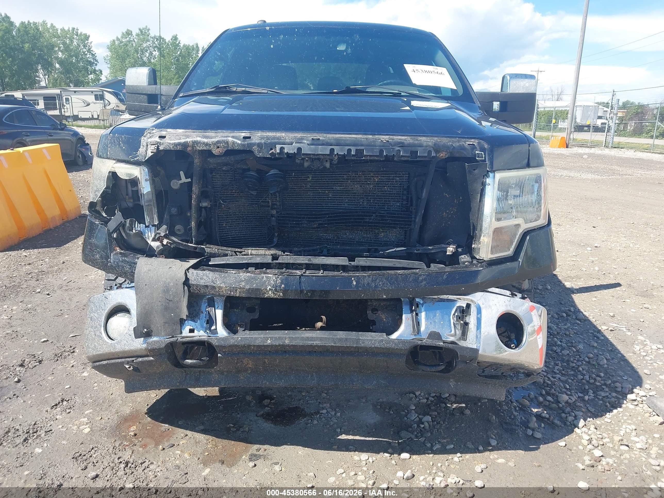 2011 Ford F-150 Xlt Black vin: 1FTFW1EF4BKD02894