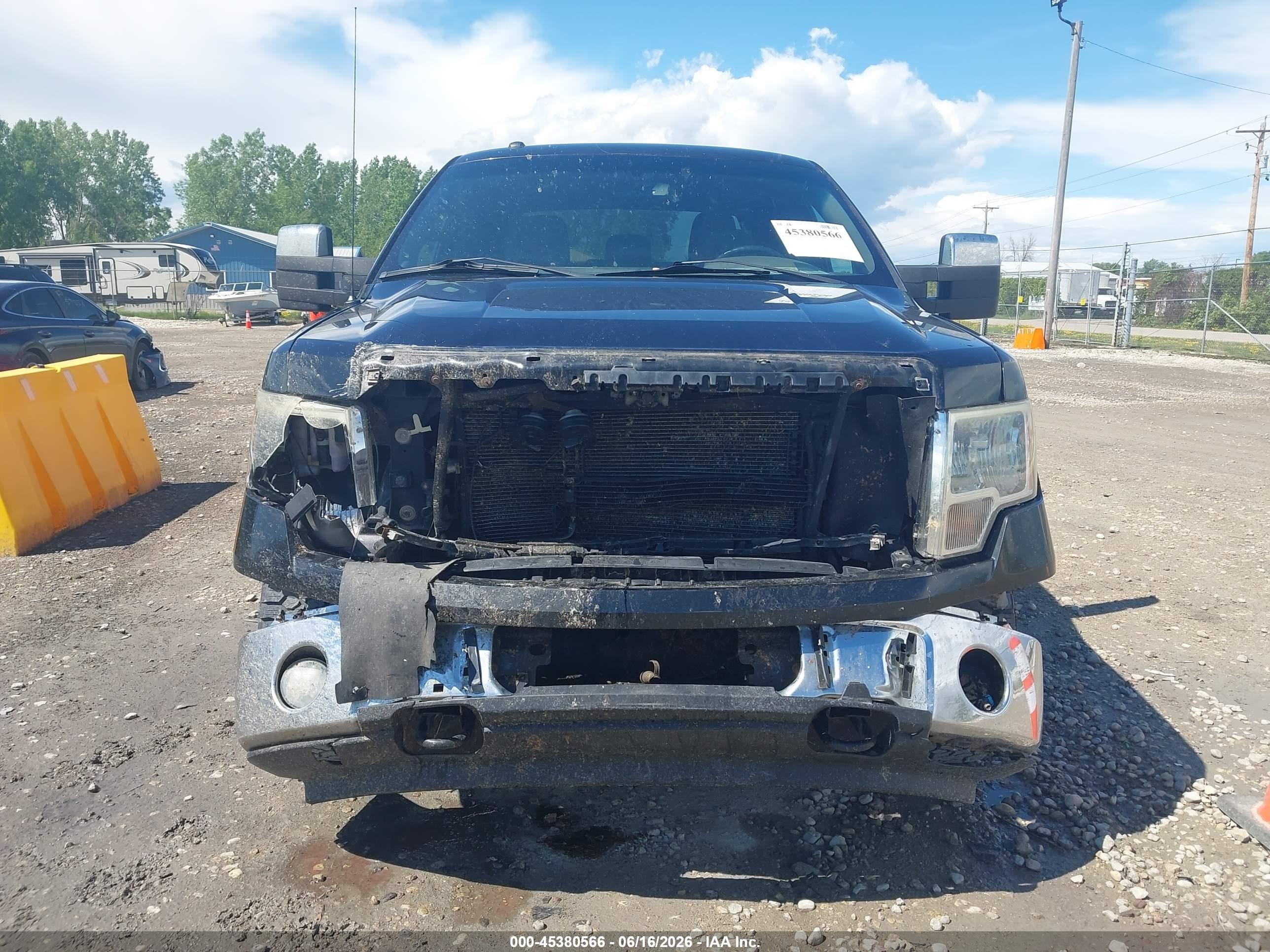 2011 Ford F-150 Xlt Black vin: 1FTFW1EF4BKD02894