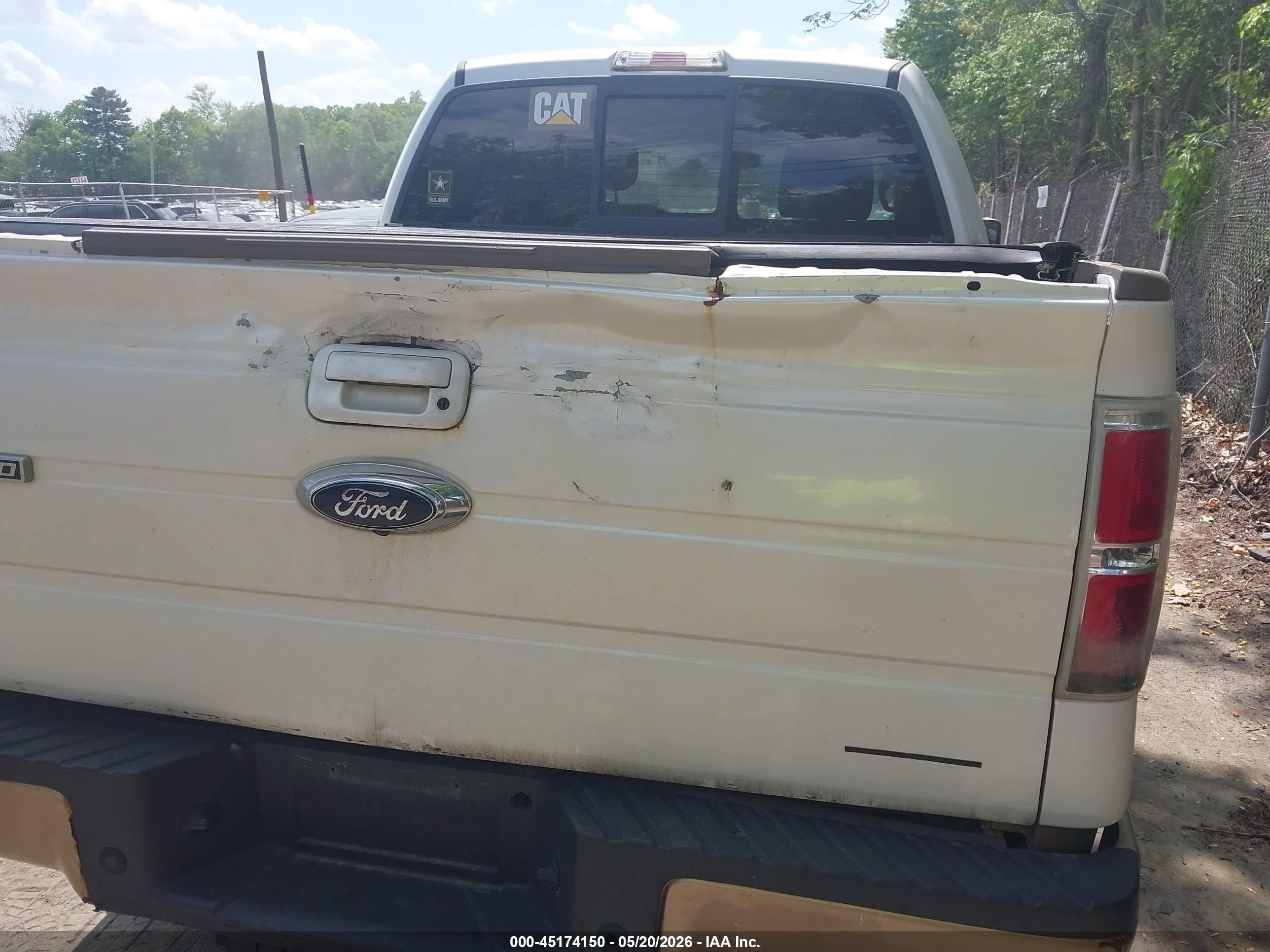 2011 Ford F-150 King Ranch White vin: 1FTFW1EF4BKD05200