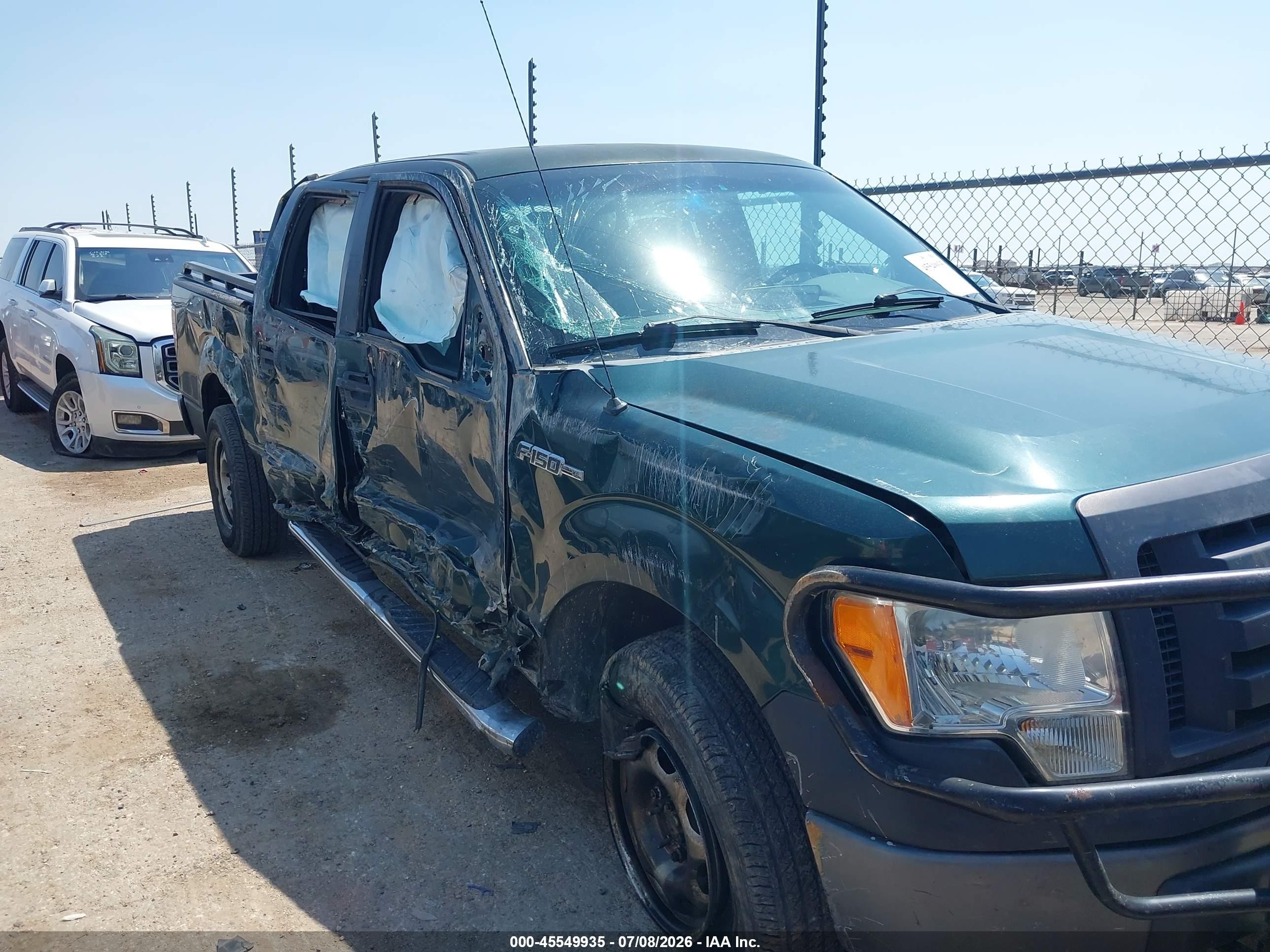 2011 Ford F-150 Fx4/king Ranch/lariat/platinum/xl/xlt Green vin: 1FTFW1EF4BKD45423
