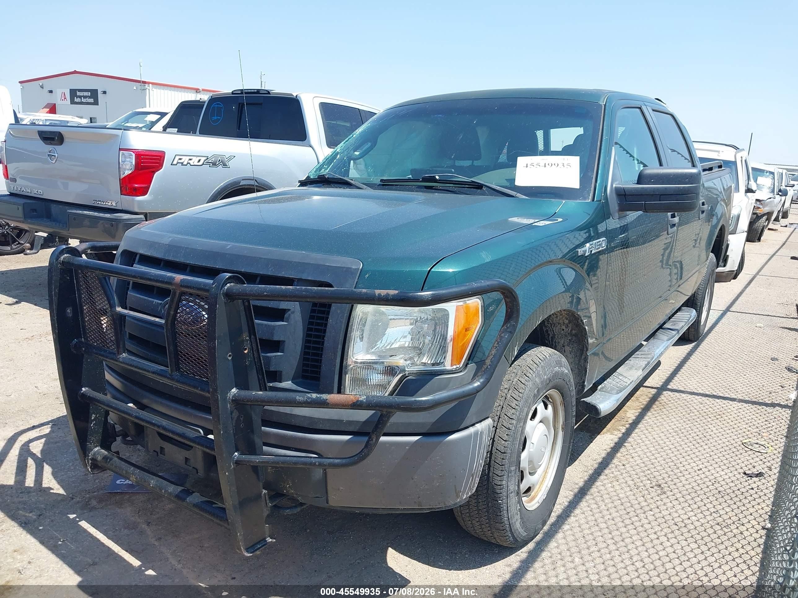 2011 Ford F-150 Fx4/king Ranch/lariat/platinum/xl/xlt Green vin: 1FTFW1EF4BKD45423