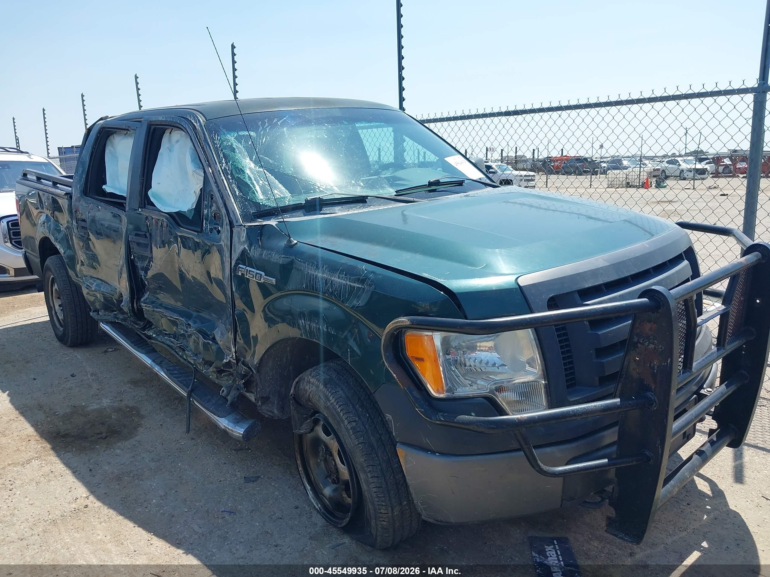 2011 Ford F-150 Fx4/king Ranch/lariat/platinum/xl/xlt Green vin: 1FTFW1EF4BKD45423