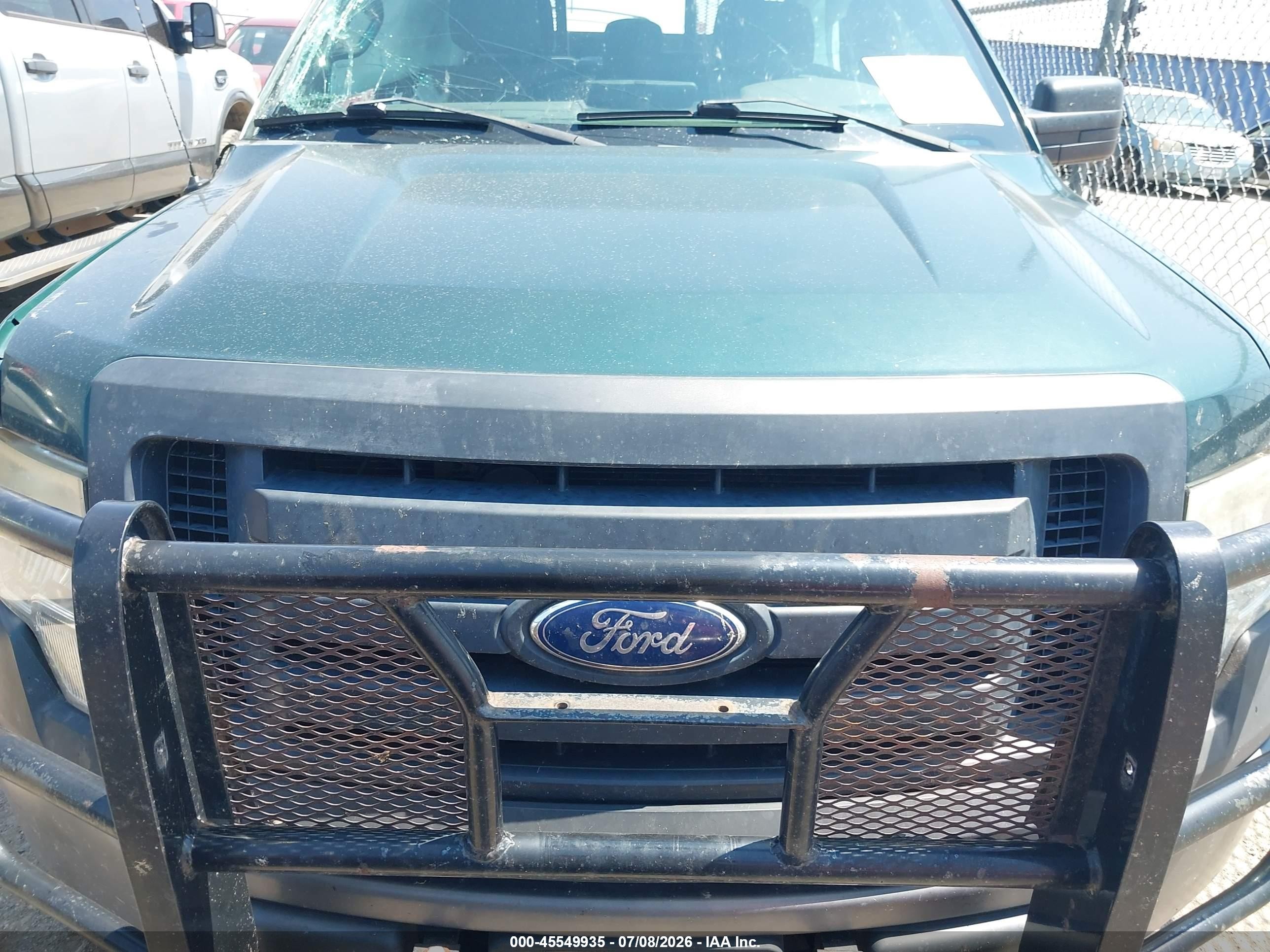 2011 Ford F-150 Fx4/king Ranch/lariat/platinum/xl/xlt Green vin: 1FTFW1EF4BKD45423