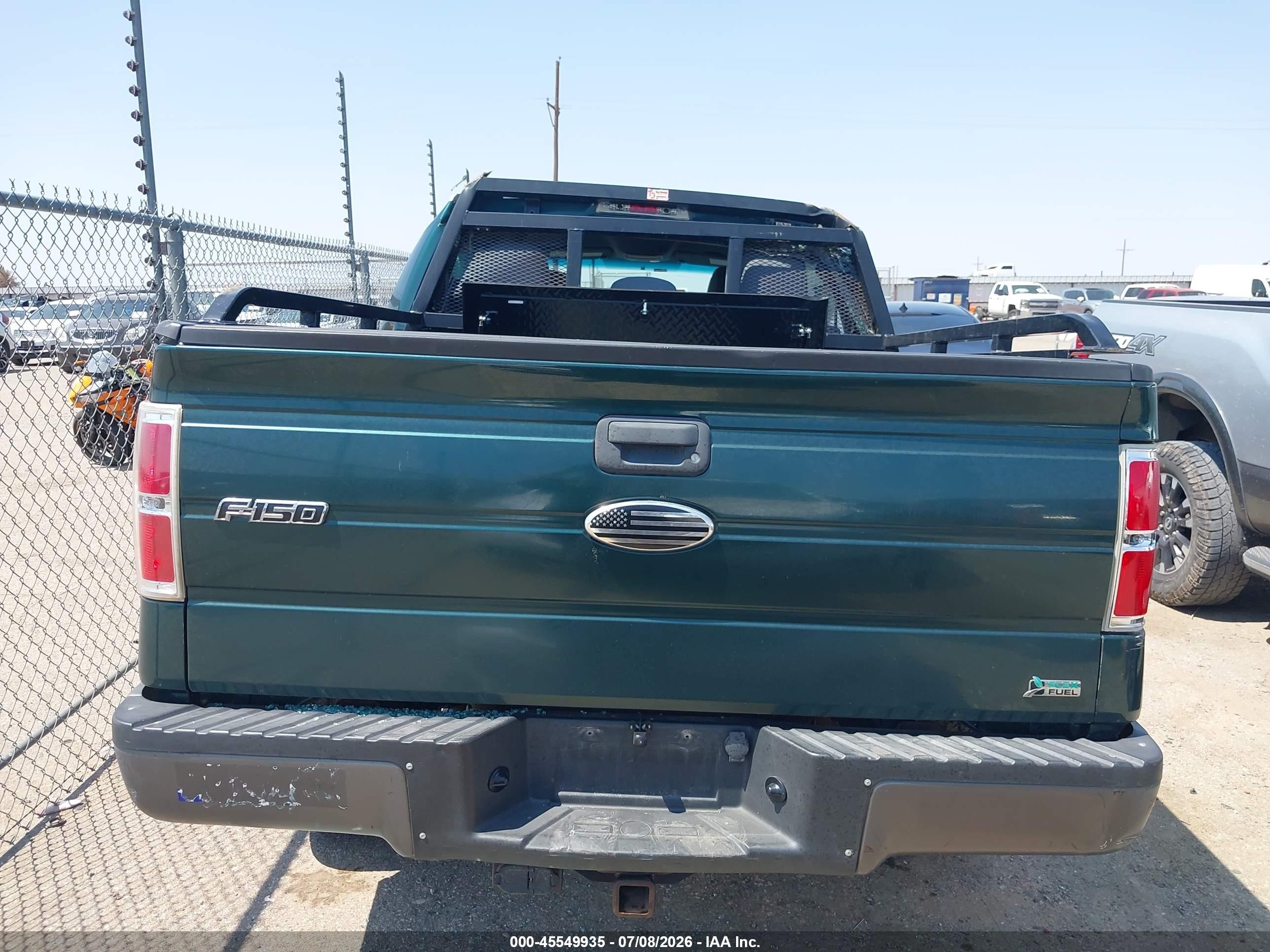 2011 Ford F-150 Fx4/king Ranch/lariat/platinum/xl/xlt Green vin: 1FTFW1EF4BKD45423
