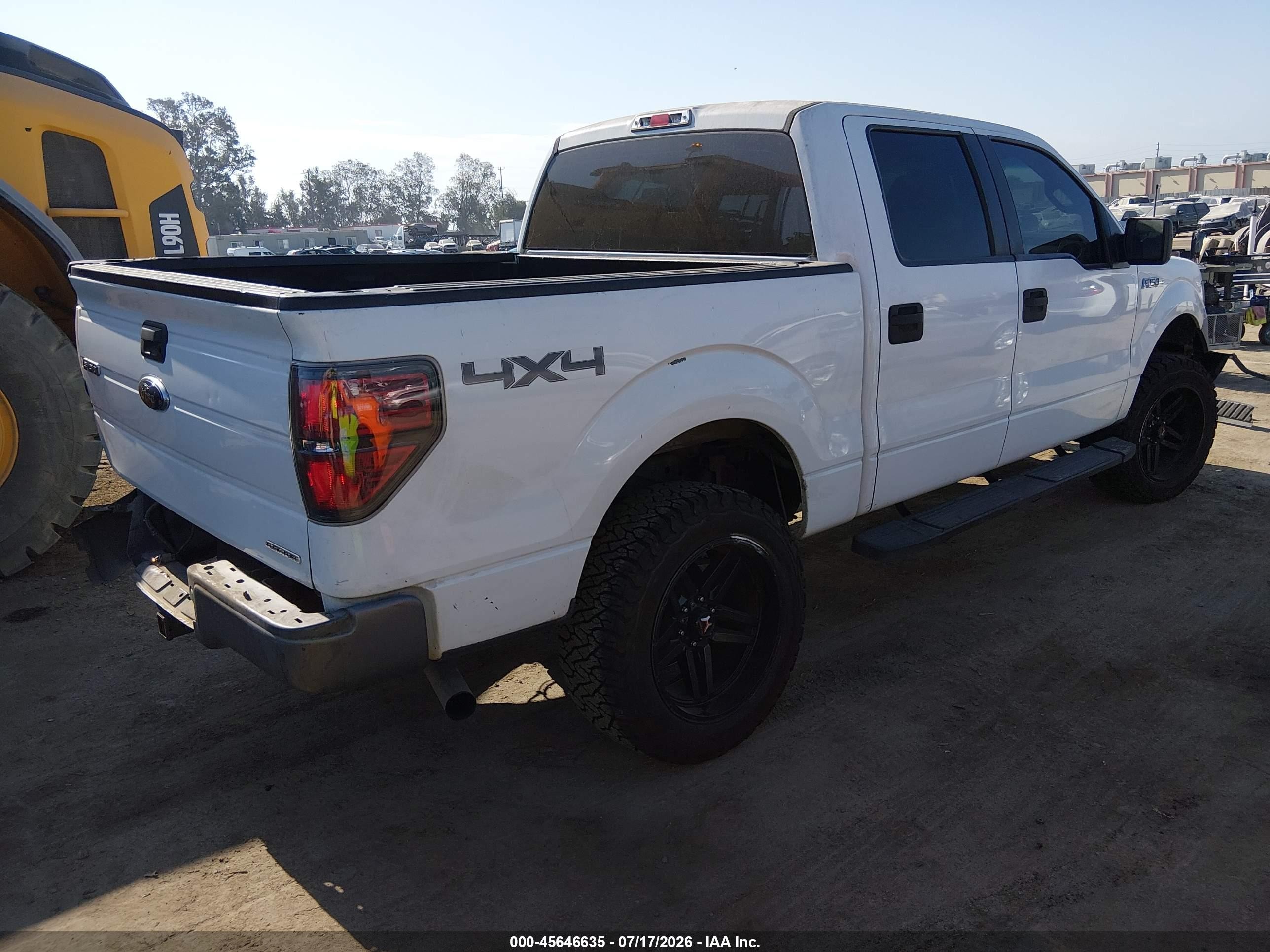 2011 Ford F-150 Xl White vin: 1FTFW1EF4BKD92757