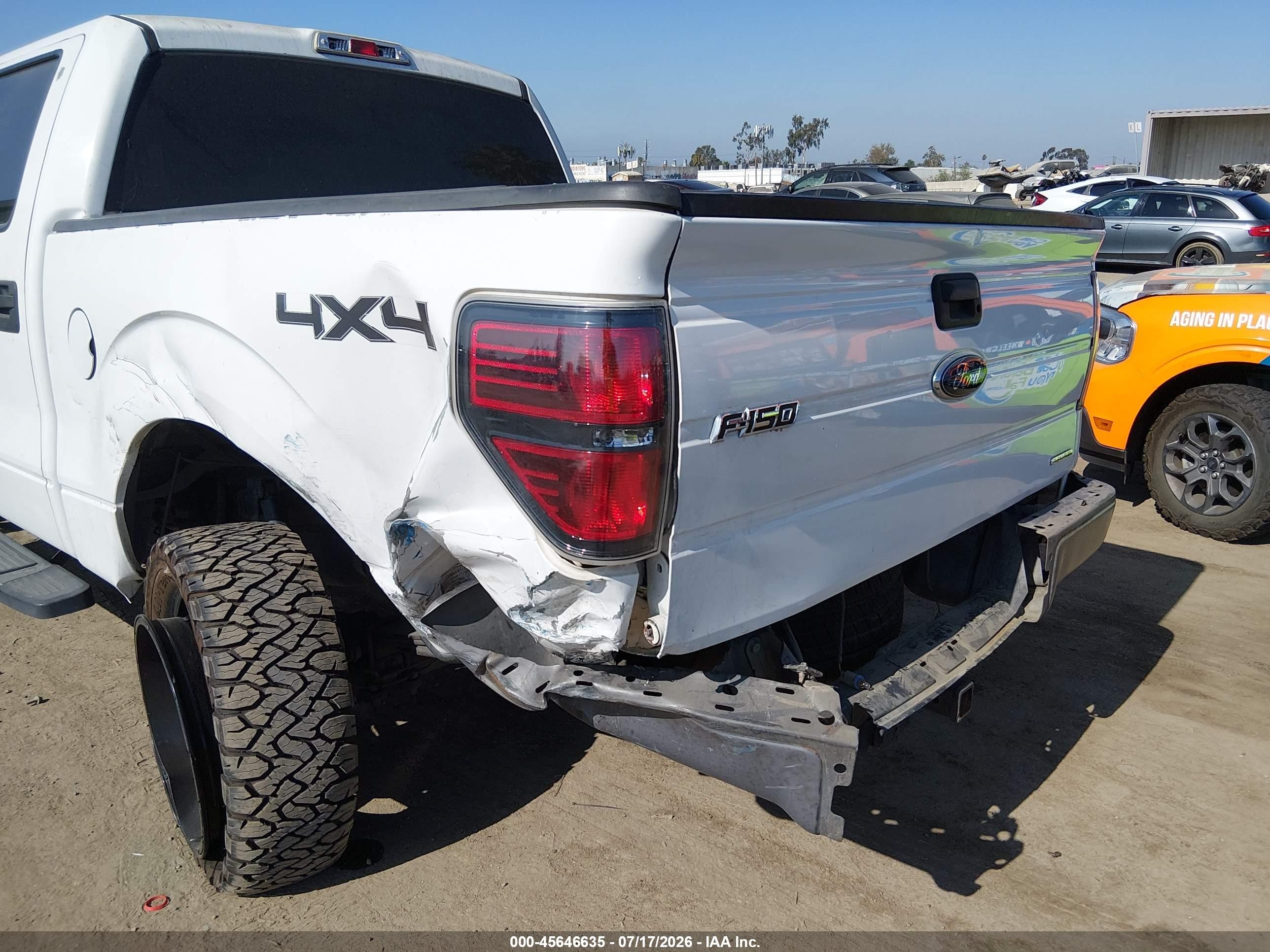 2011 Ford F-150 Xl White vin: 1FTFW1EF4BKD92757
